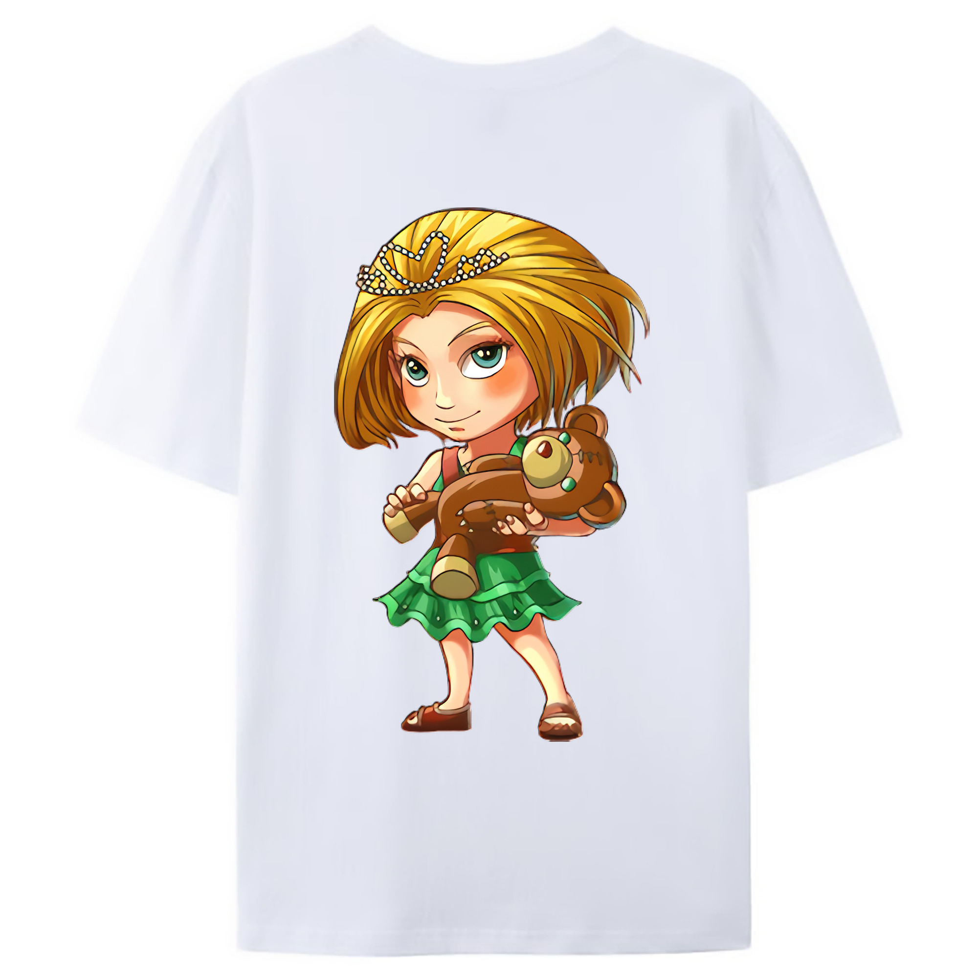 （画像用） リーグ・オブ・レジェンド League of Legends LOL 綿100％ メンズ半袖Tシャツ（バックプリント） 通気性