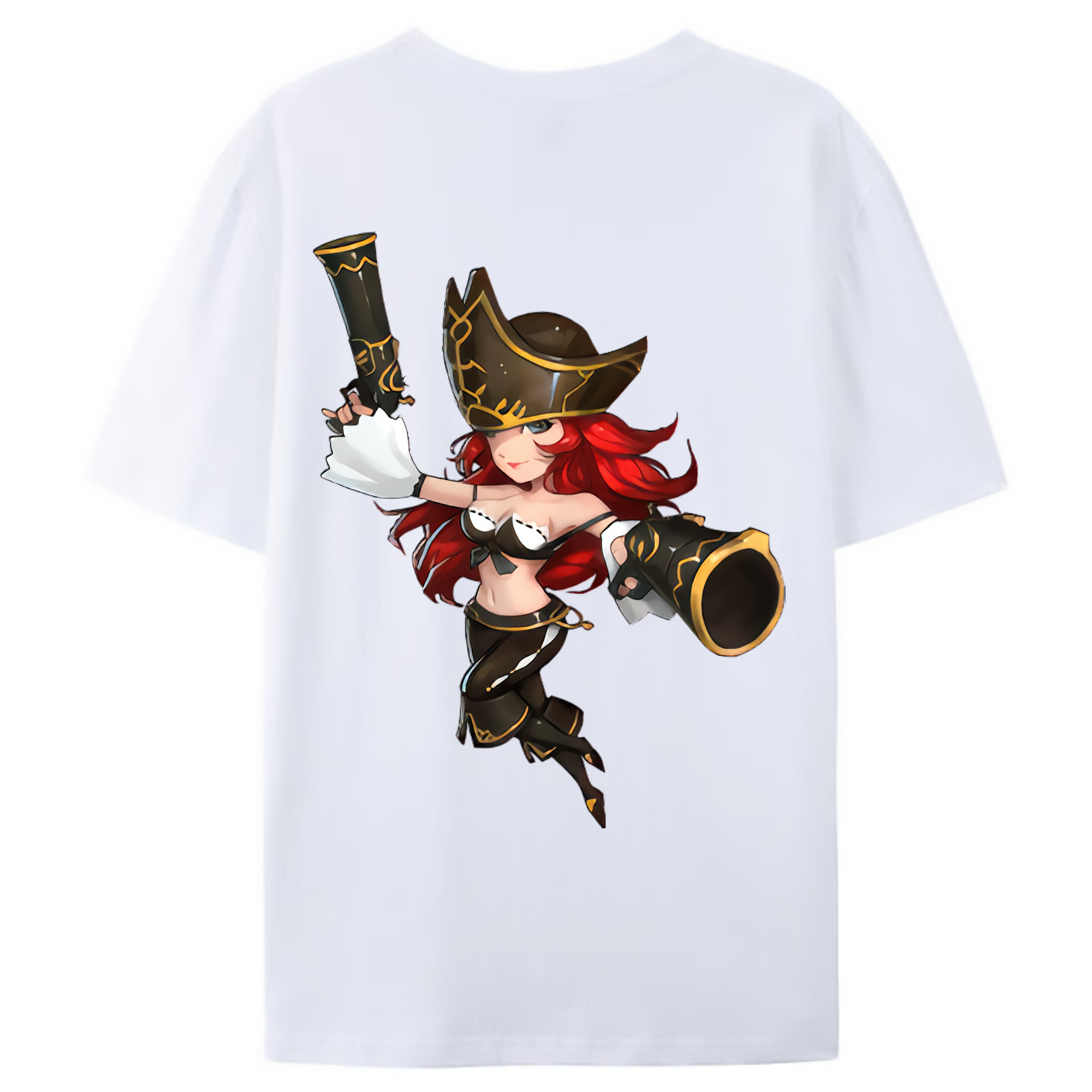 （画像用） リーグ・オブ・レジェンド League of Legends LOL 綿100％ メンズ半袖Tシャツ（バックプリント） 通気性