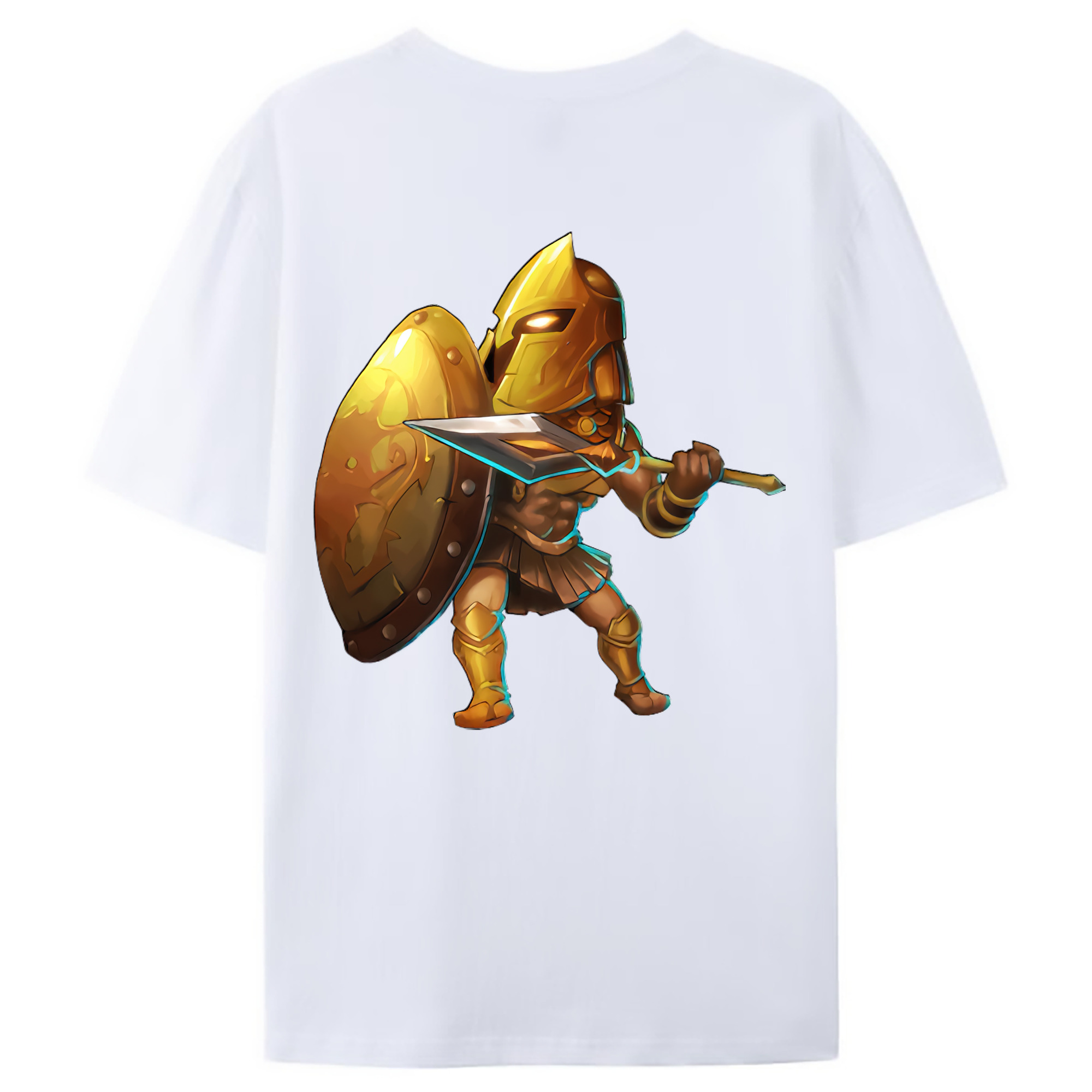 （画像用） リーグ・オブ・レジェンド League of Legends LOL 綿100％ メンズ半袖Tシャツ（バックプリント） 通気性