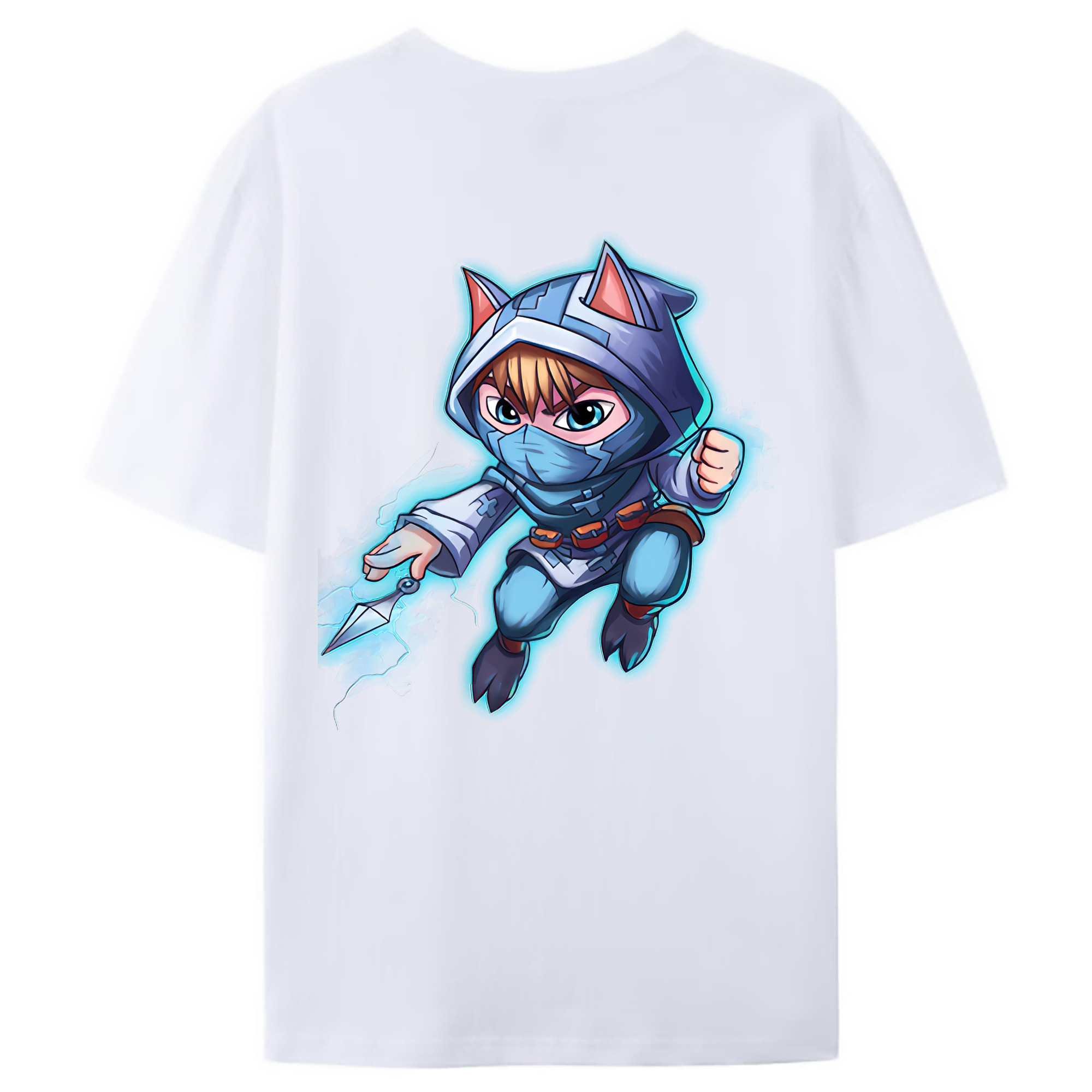 （画像用） リーグ・オブ・レジェンド League of Legends LOL 綿100％ メンズ半袖Tシャツ（バックプリント） 通気性