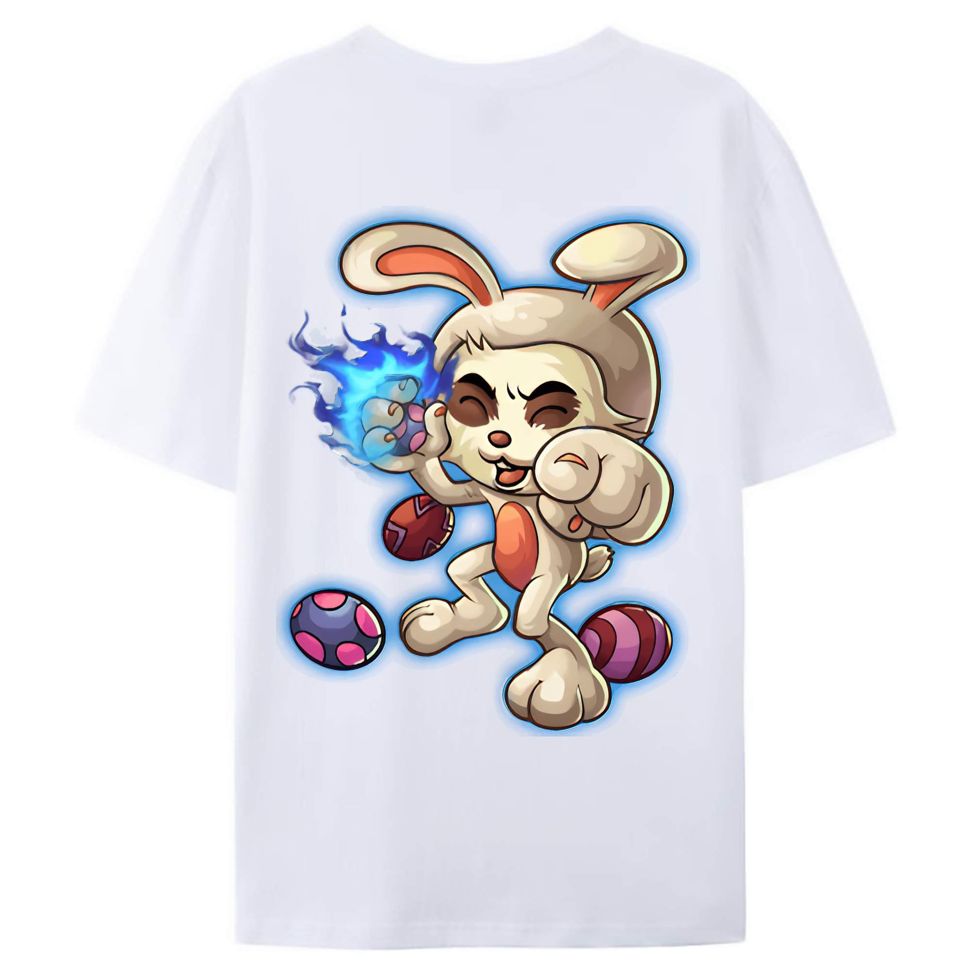 （画像用） リーグ・オブ・レジェンド League of Legends LOL 綿100％ メンズ半袖Tシャツ（バックプリント） 通気性