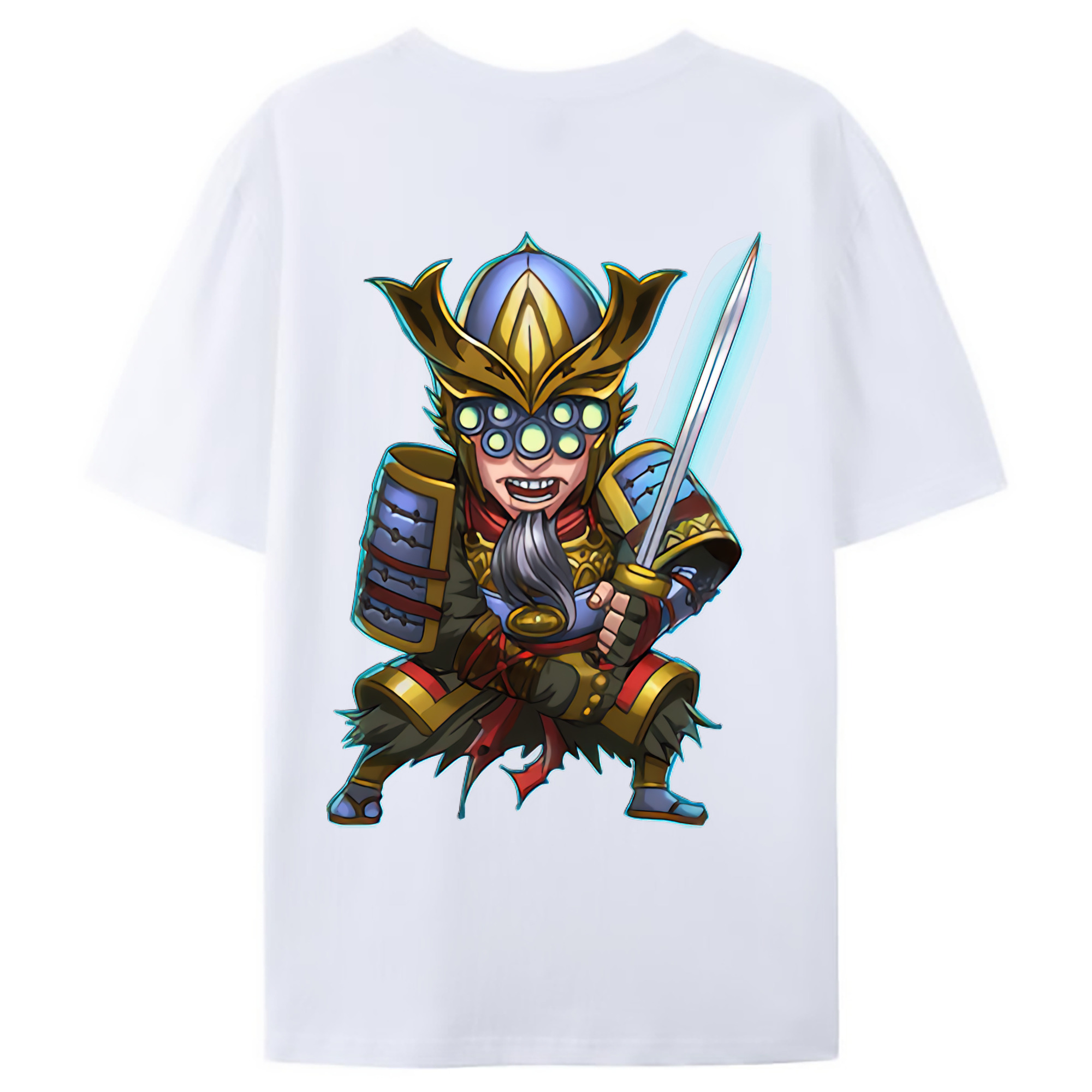 （画像用） リーグ・オブ・レジェンド League of Legends LOL 綿100％ メンズ半袖Tシャツ（バックプリント） 通気性