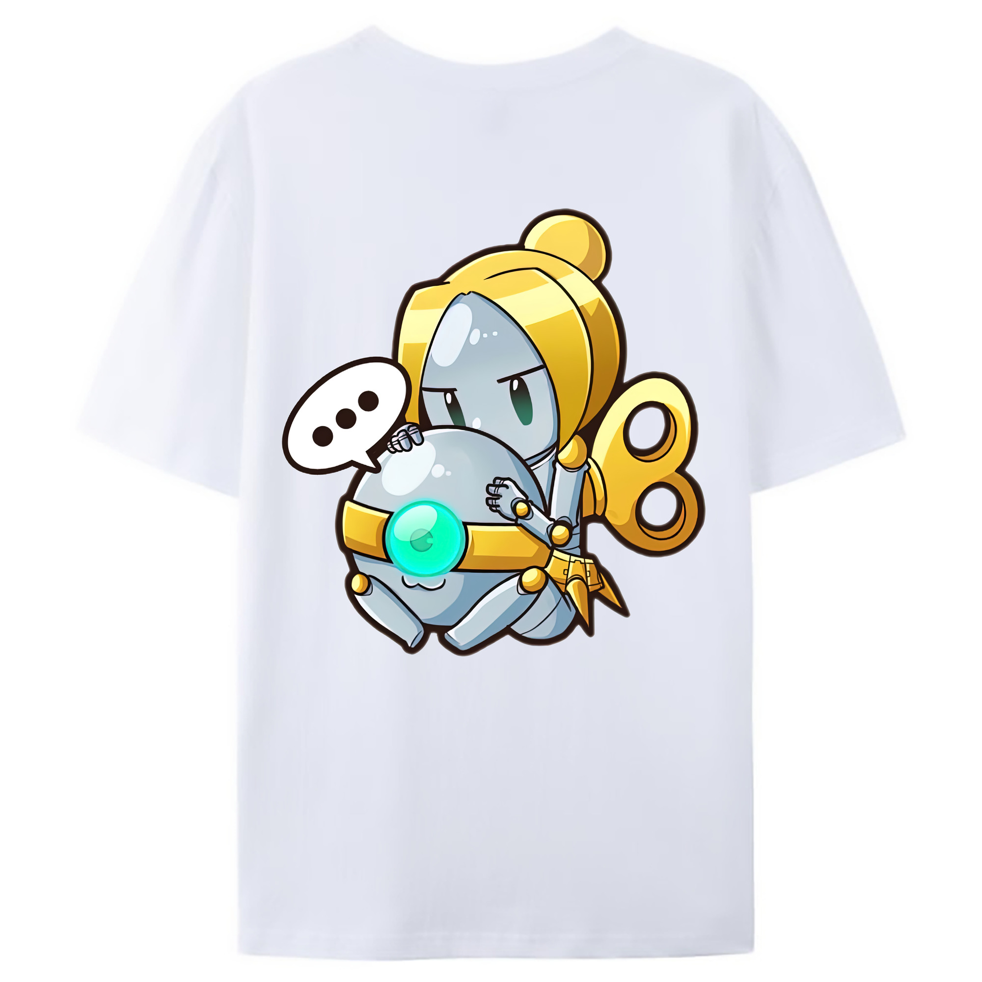（画像用） リーグ・オブ・レジェンド League of Legends LOL 綿100％ メンズ半袖Tシャツ（バックプリント） 通気性