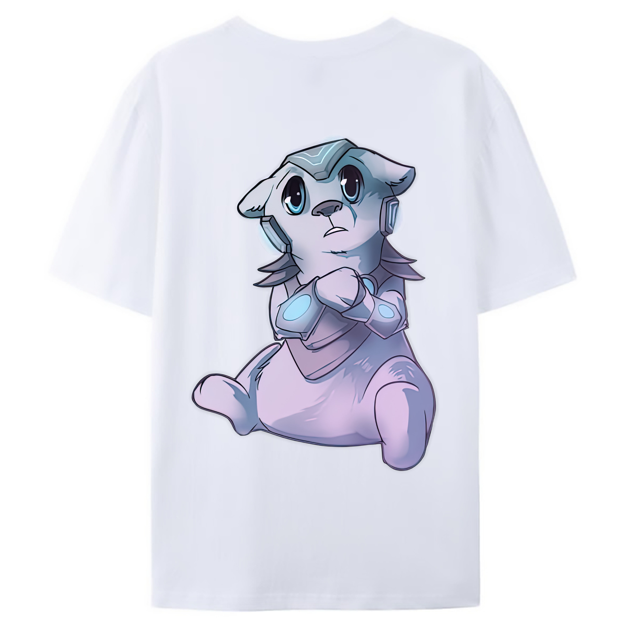 （画像用） リーグ・オブ・レジェンド League of Legends LOL 綿100％ メンズ半袖Tシャツ（バックプリント） 通気性