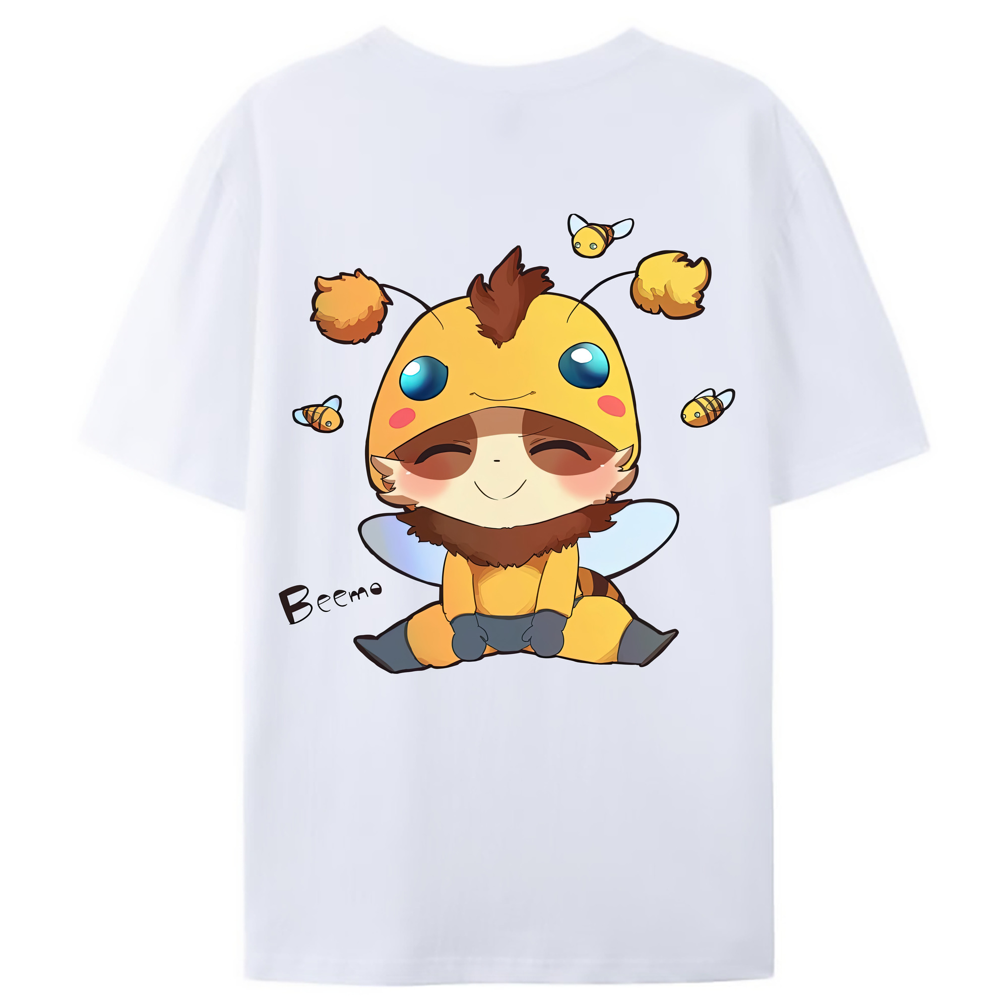 （画像用） リーグ・オブ・レジェンド League of Legends LOL 綿100％ メンズ半袖Tシャツ（バックプリント） 通気性