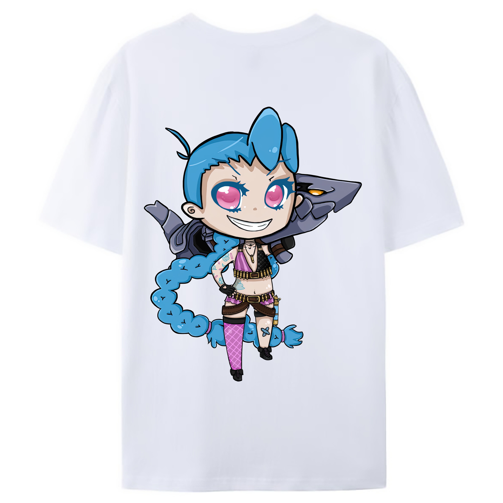 （画像用） リーグ・オブ・レジェンド League of Legends LOL 綿100％ メンズ半袖Tシャツ（バックプリント） 通気性