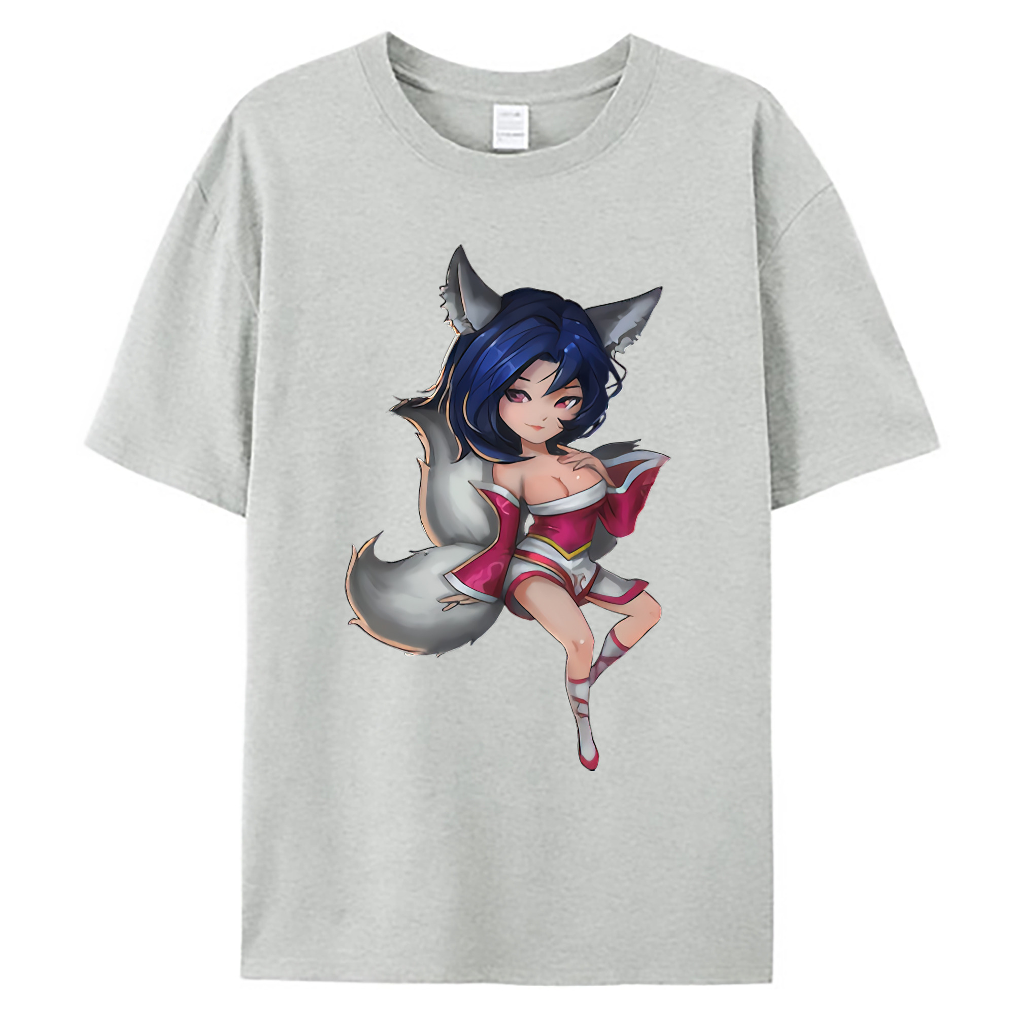 （画像用） リーグ・オブ・レジェンド League of Legends LOL 綿100％ メンズ半袖Tシャツ｜肌触りやわらか＆通気性
