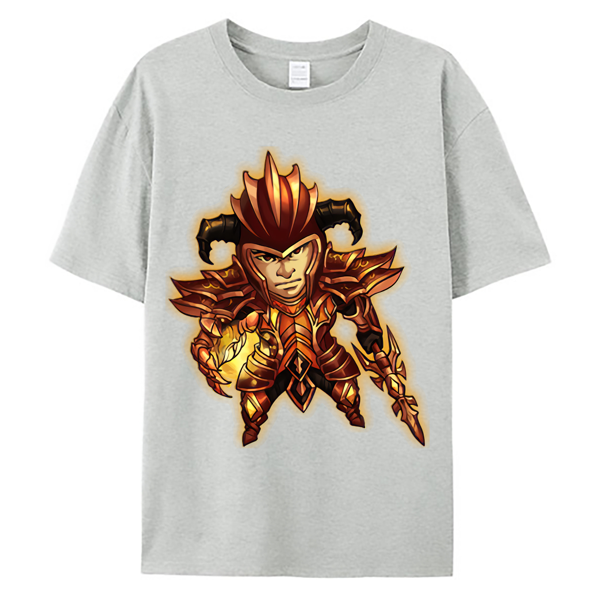 （画像用） リーグ・オブ・レジェンド League of Legends LOL 綿100％ メンズ半袖Tシャツ｜肌触りやわらか＆通気性