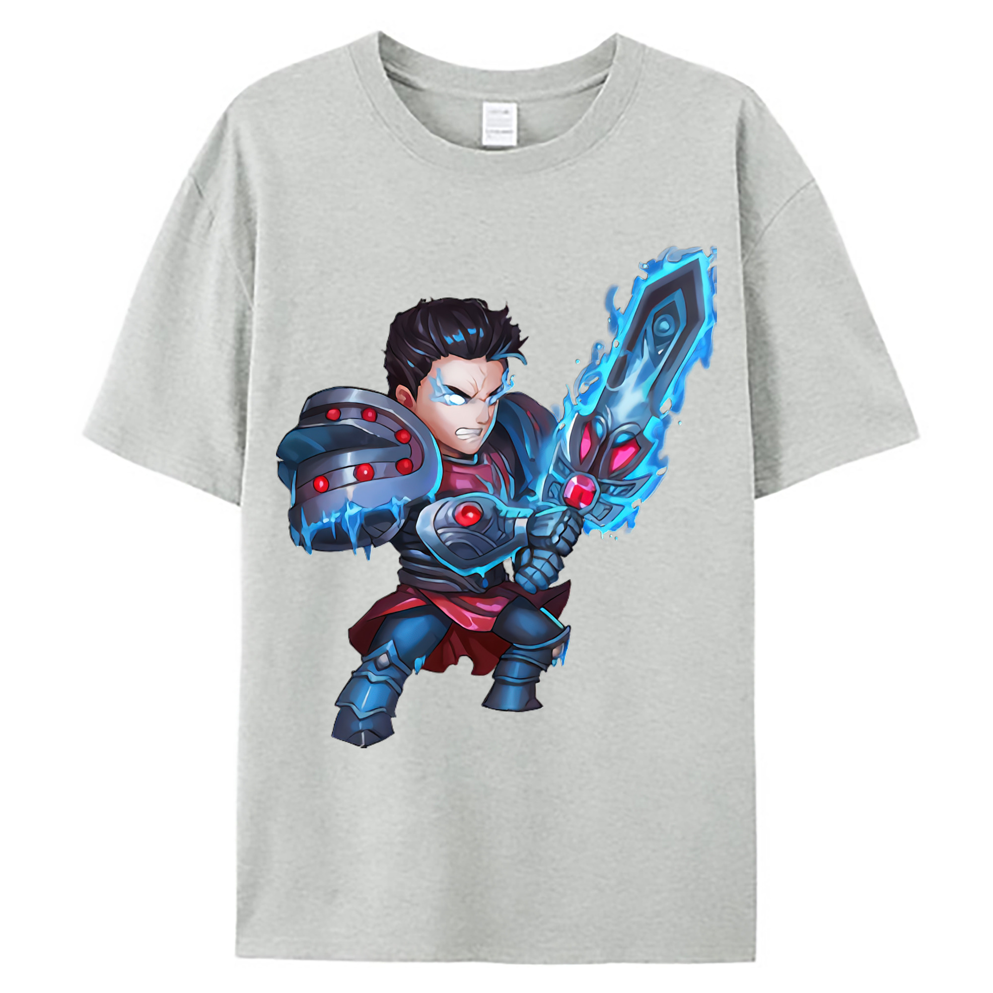 （画像用） リーグ・オブ・レジェンド League of Legends LOL 綿100％ メンズ半袖Tシャツ｜肌触りやわらか＆通気性
