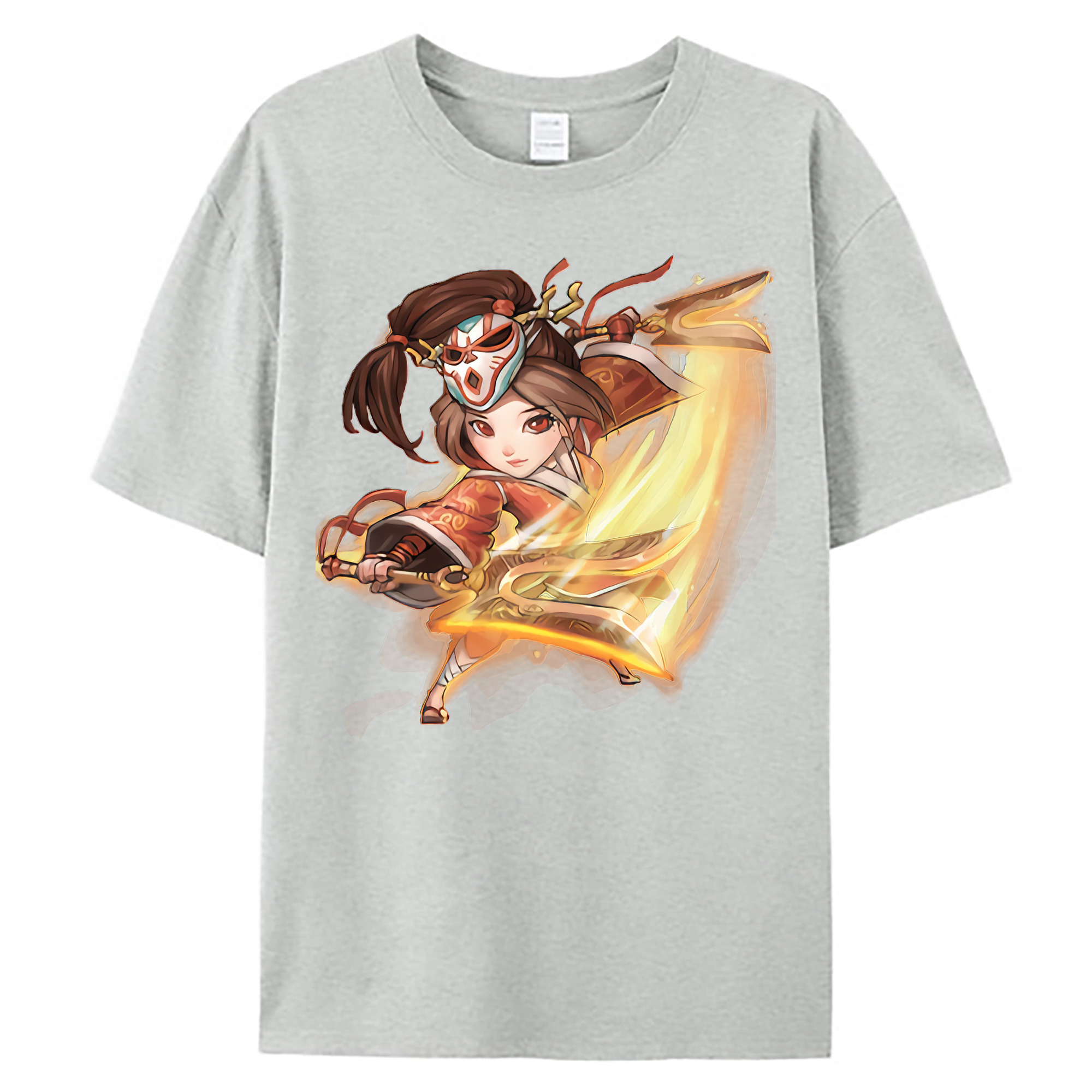 （画像用） リーグ・オブ・レジェンド League of Legends LOL 綿100％ メンズ半袖Tシャツ｜肌触りやわらか＆通気性
