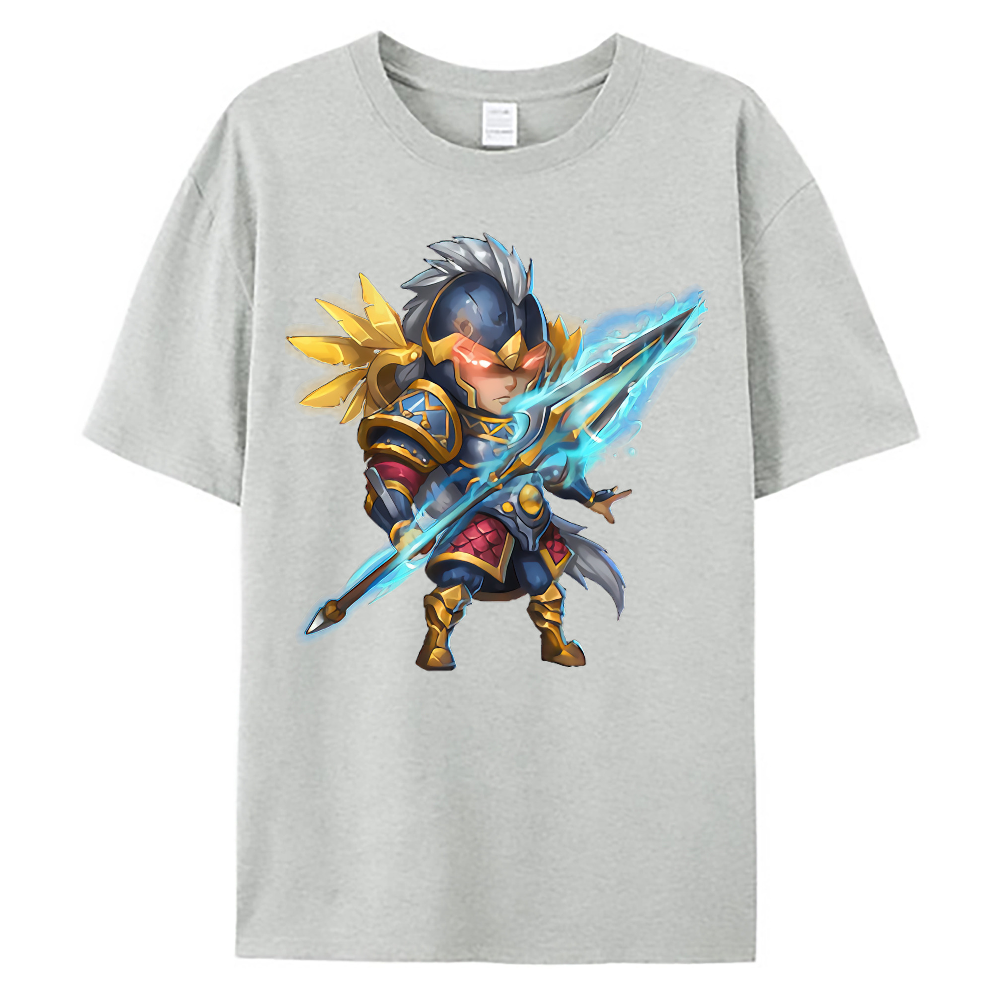 （画像用） リーグ・オブ・レジェンド League of Legends LOL 綿100％ メンズ半袖Tシャツ｜肌触りやわらか＆通気性