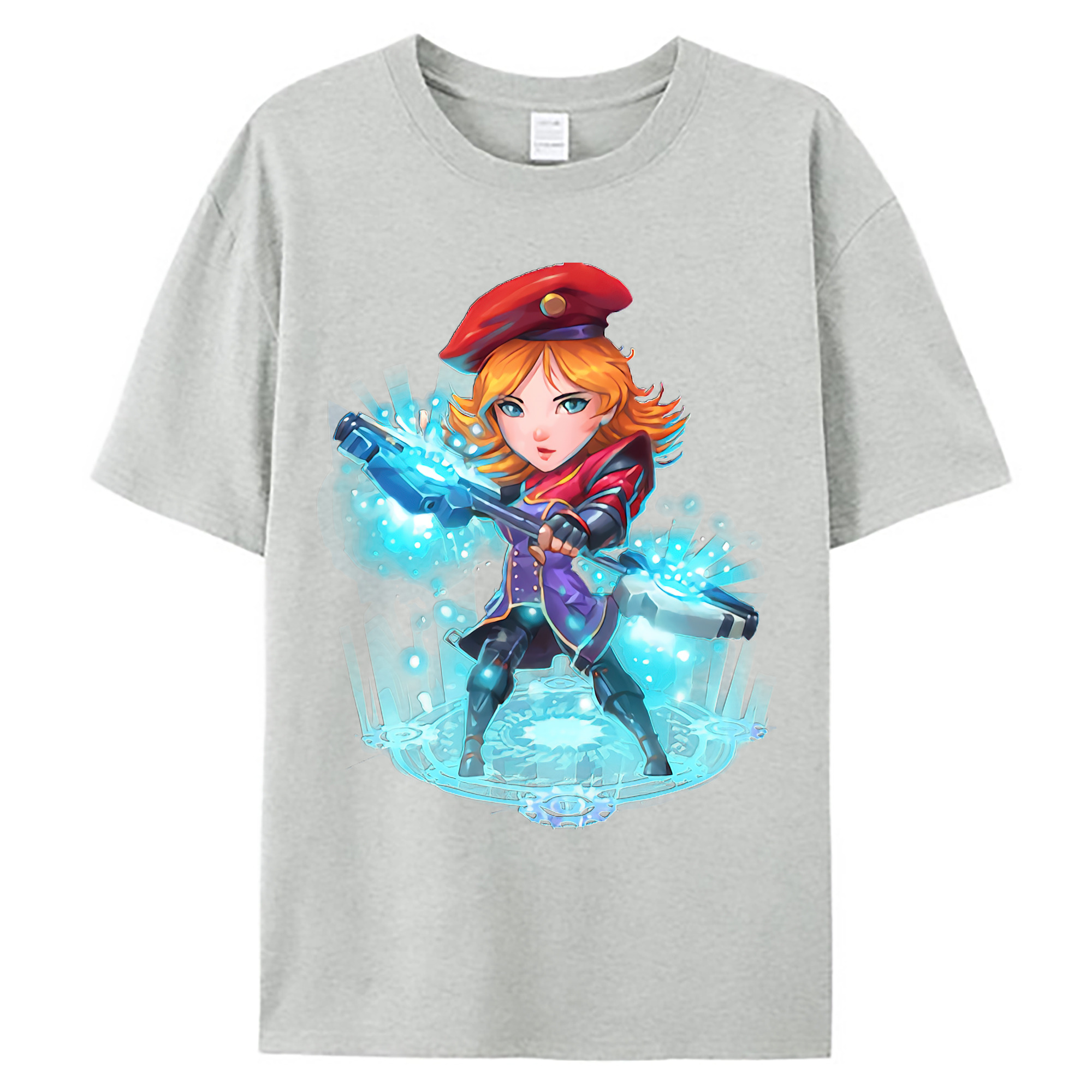 （画像用） リーグ・オブ・レジェンド League of Legends LOL 綿100％ メンズ半袖Tシャツ｜肌触りやわらか＆通気性