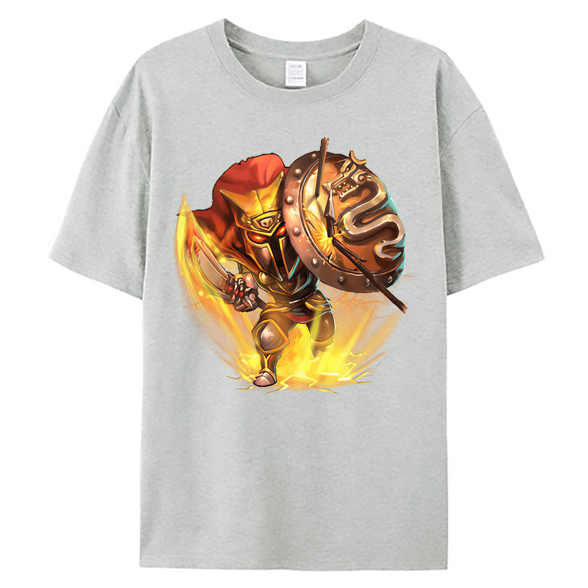 （画像用） リーグ・オブ・レジェンド League of Legends LOL 綿100％ メンズ半袖Tシャツ｜肌触りやわらか＆通気性