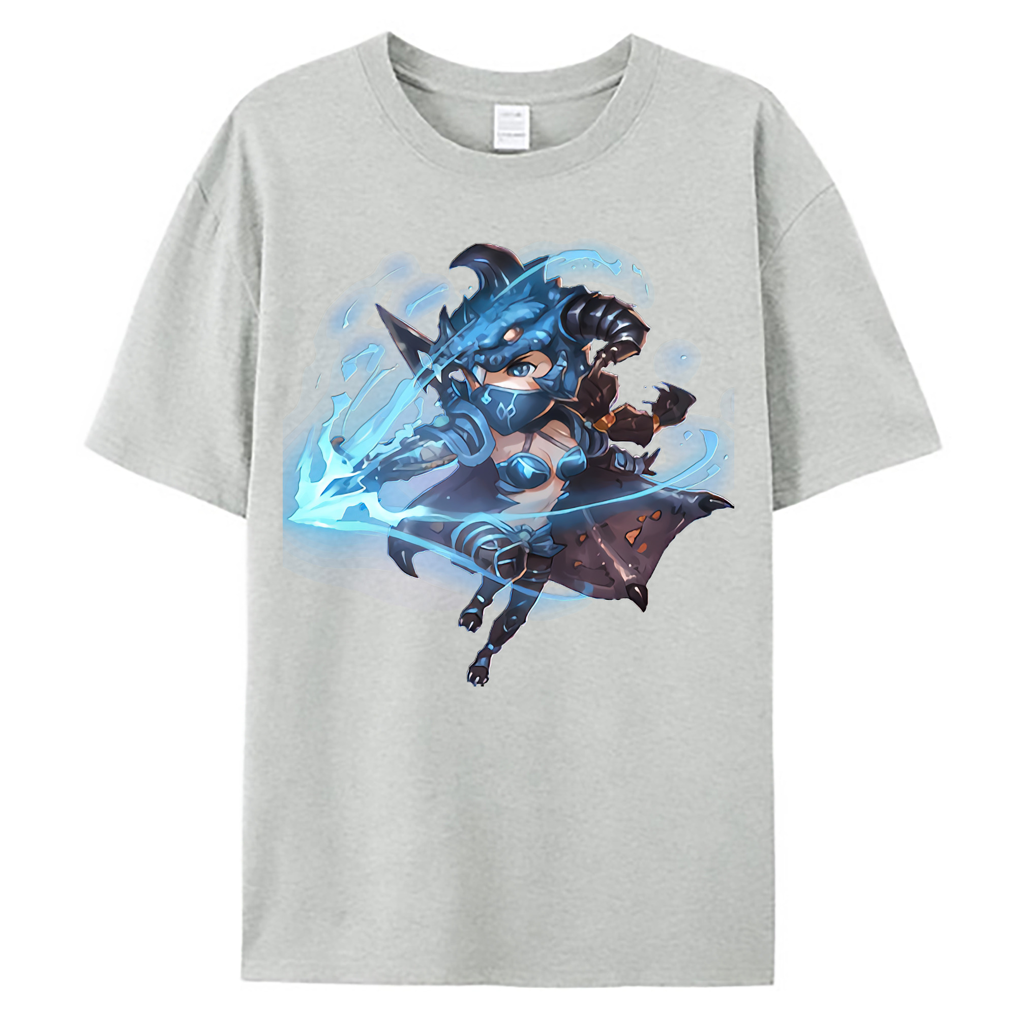 （画像用） リーグ・オブ・レジェンド League of Legends LOL 綿100％ メンズ半袖Tシャツ｜肌触りやわらか＆通気性