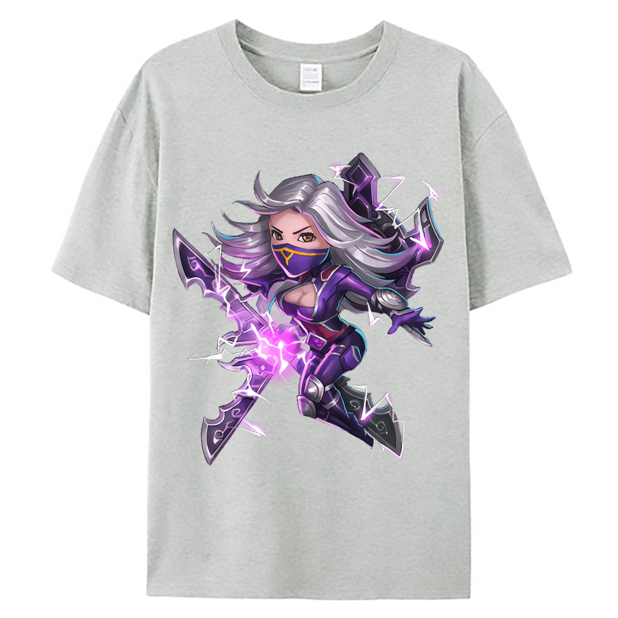 （画像用） リーグ・オブ・レジェンド League of Legends LOL 綿100％ メンズ半袖Tシャツ｜肌触りやわらか＆通気性