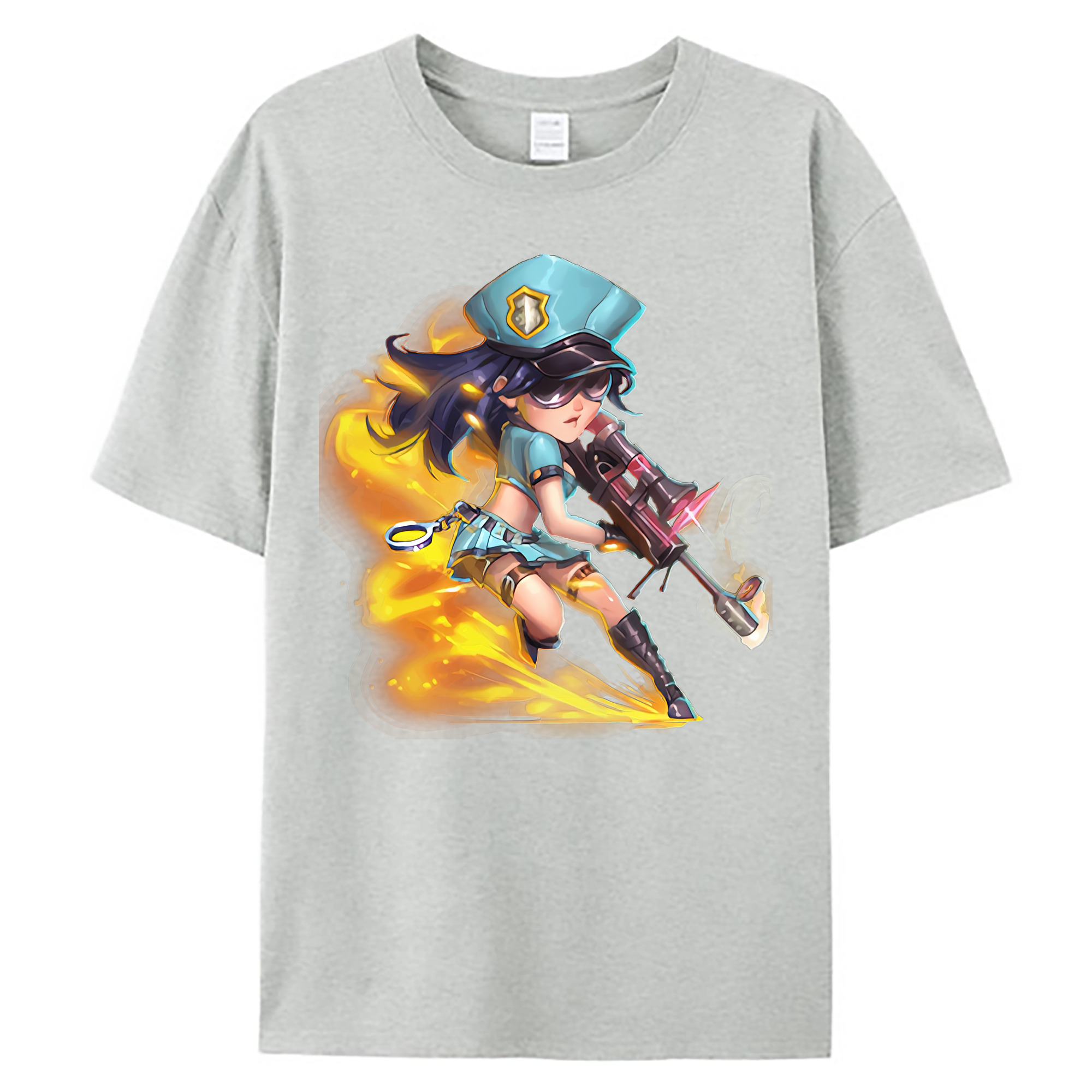 （画像用） リーグ・オブ・レジェンド League of Legends LOL 綿100％ メンズ半袖Tシャツ｜肌触りやわらか＆通気性