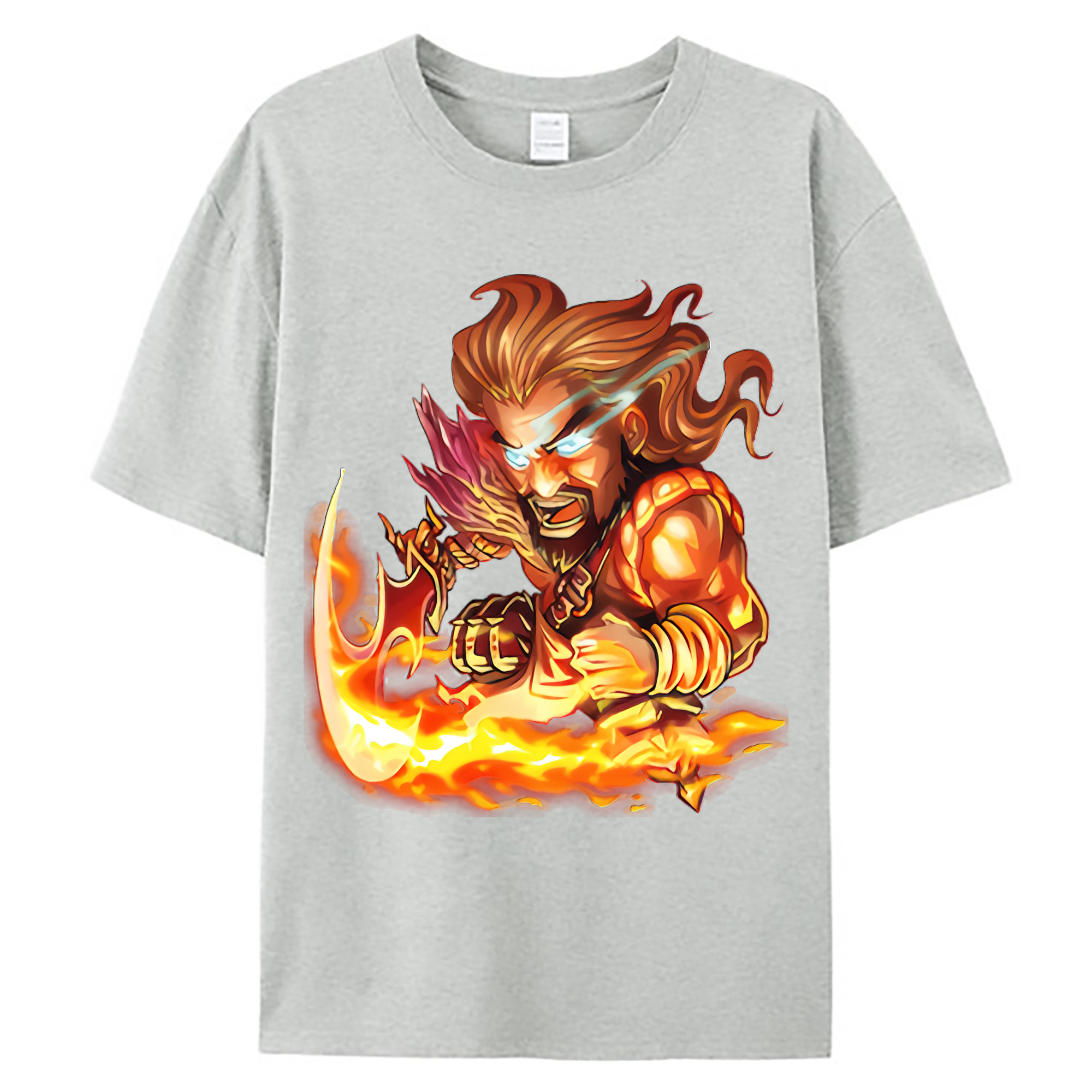 （画像用） リーグ・オブ・レジェンド League of Legends LOL 綿100％ メンズ半袖Tシャツ｜肌触りやわらか＆通気性