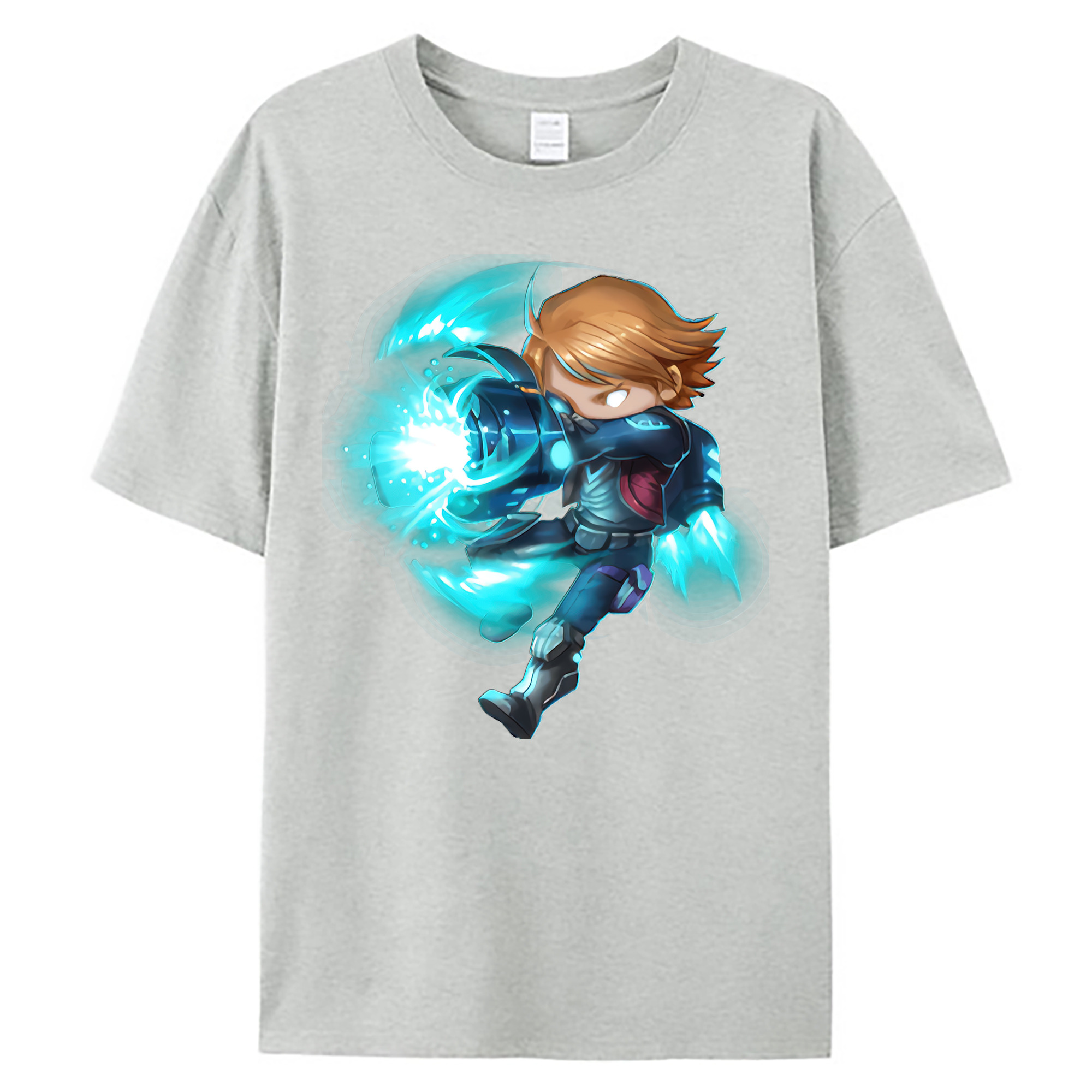 （画像用） リーグ・オブ・レジェンド League of Legends LOL 綿100％ メンズ半袖Tシャツ｜肌触りやわらか＆通気性