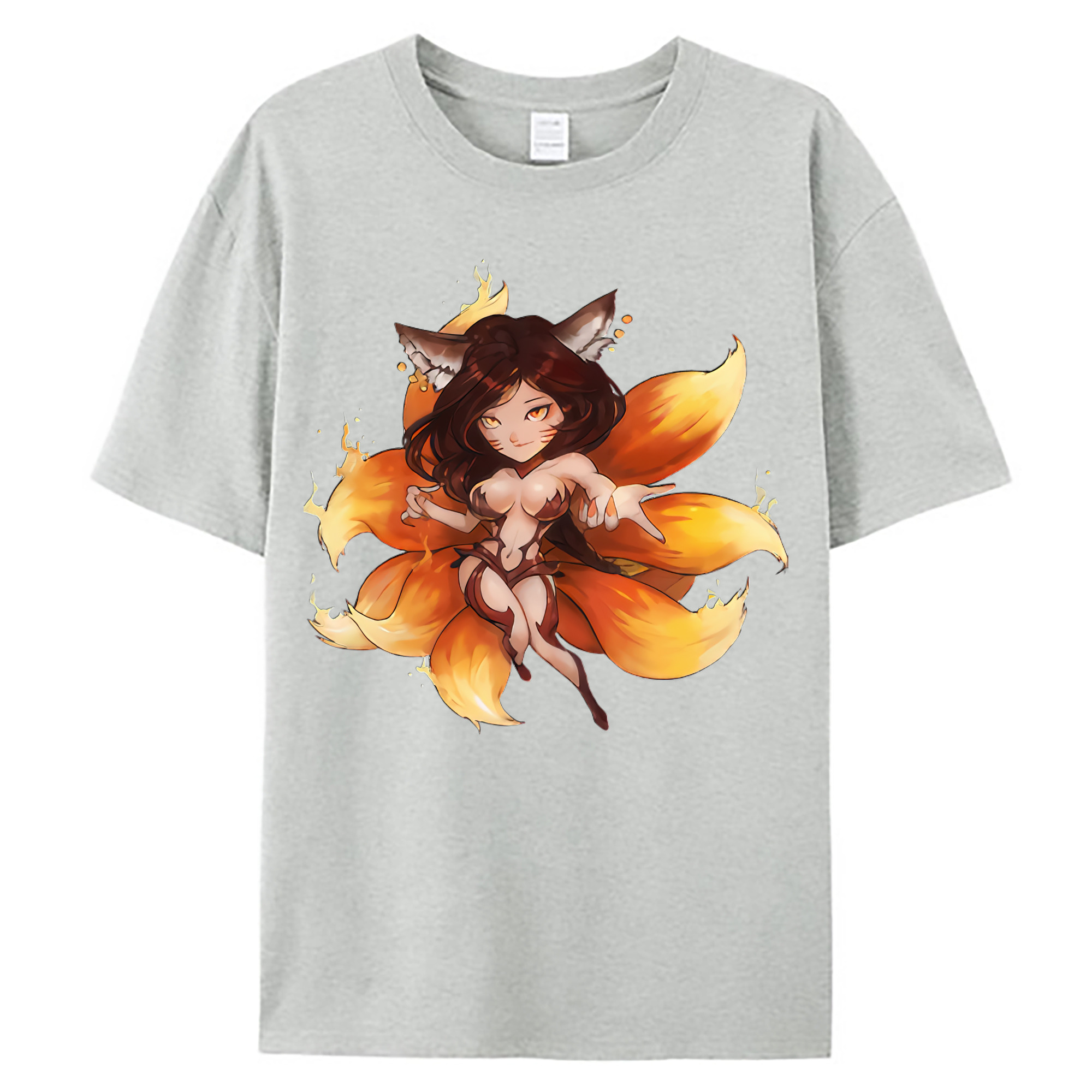（画像用） リーグ・オブ・レジェンド League of Legends LOL 綿100％ メンズ半袖Tシャツ｜肌触りやわらか＆通気性