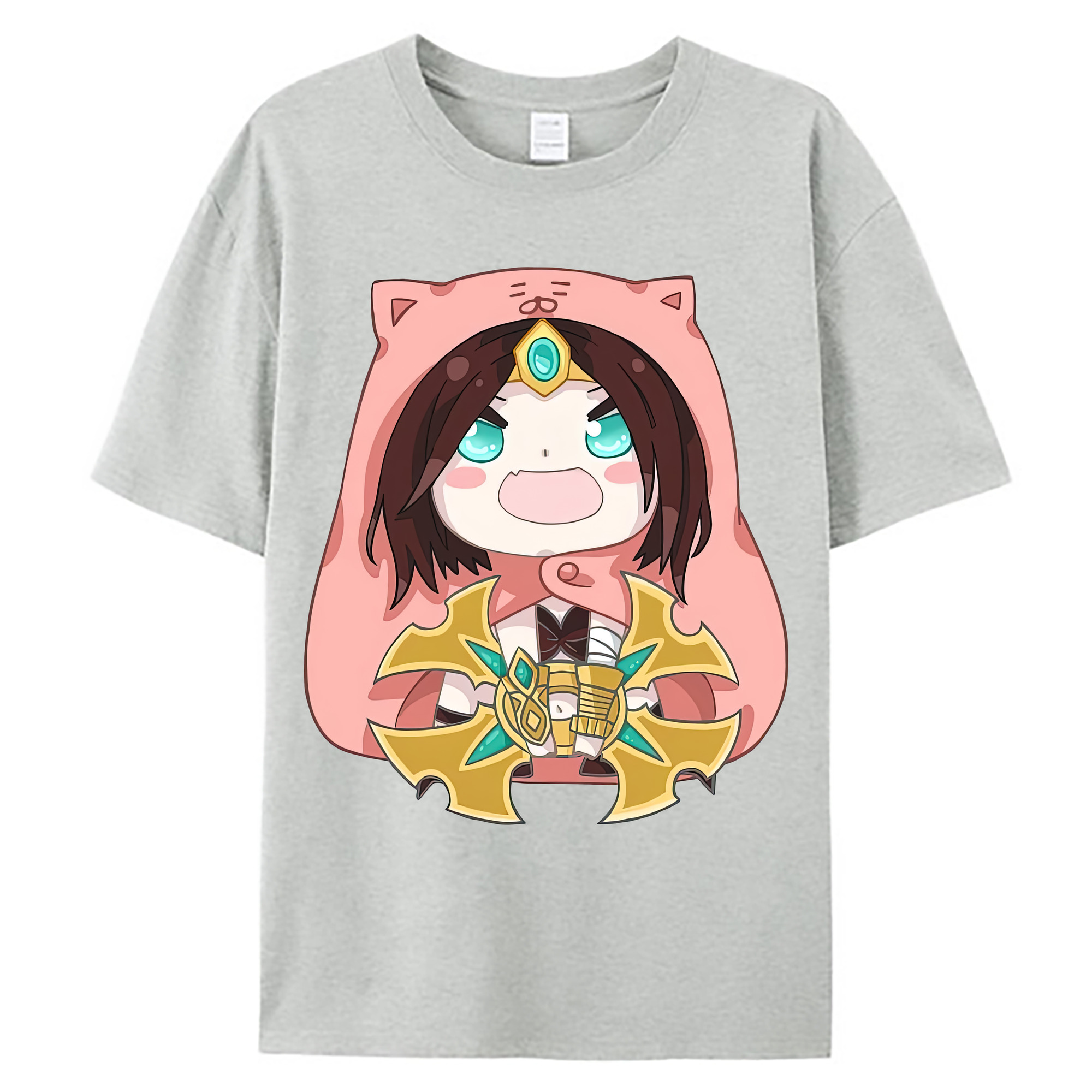 （画像用） リーグ・オブ・レジェンド League of Legends LOL 綿100％ メンズ半袖Tシャツ｜肌触りやわらか＆通気性