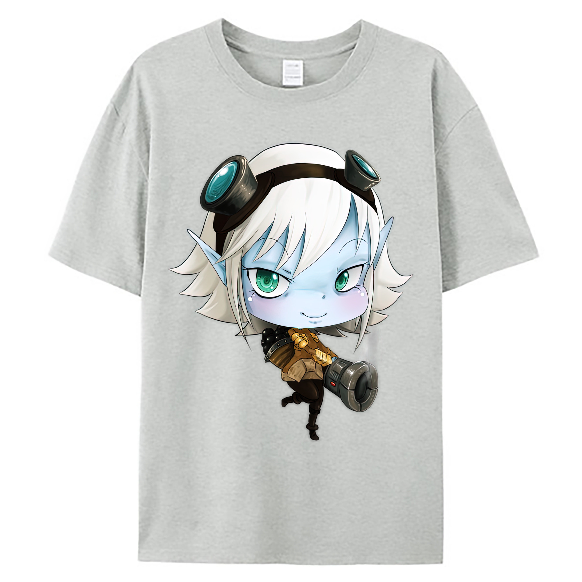 （画像用） リーグ・オブ・レジェンド League of Legends LOL 綿100％ メンズ半袖Tシャツ｜肌触りやわらか＆通気性