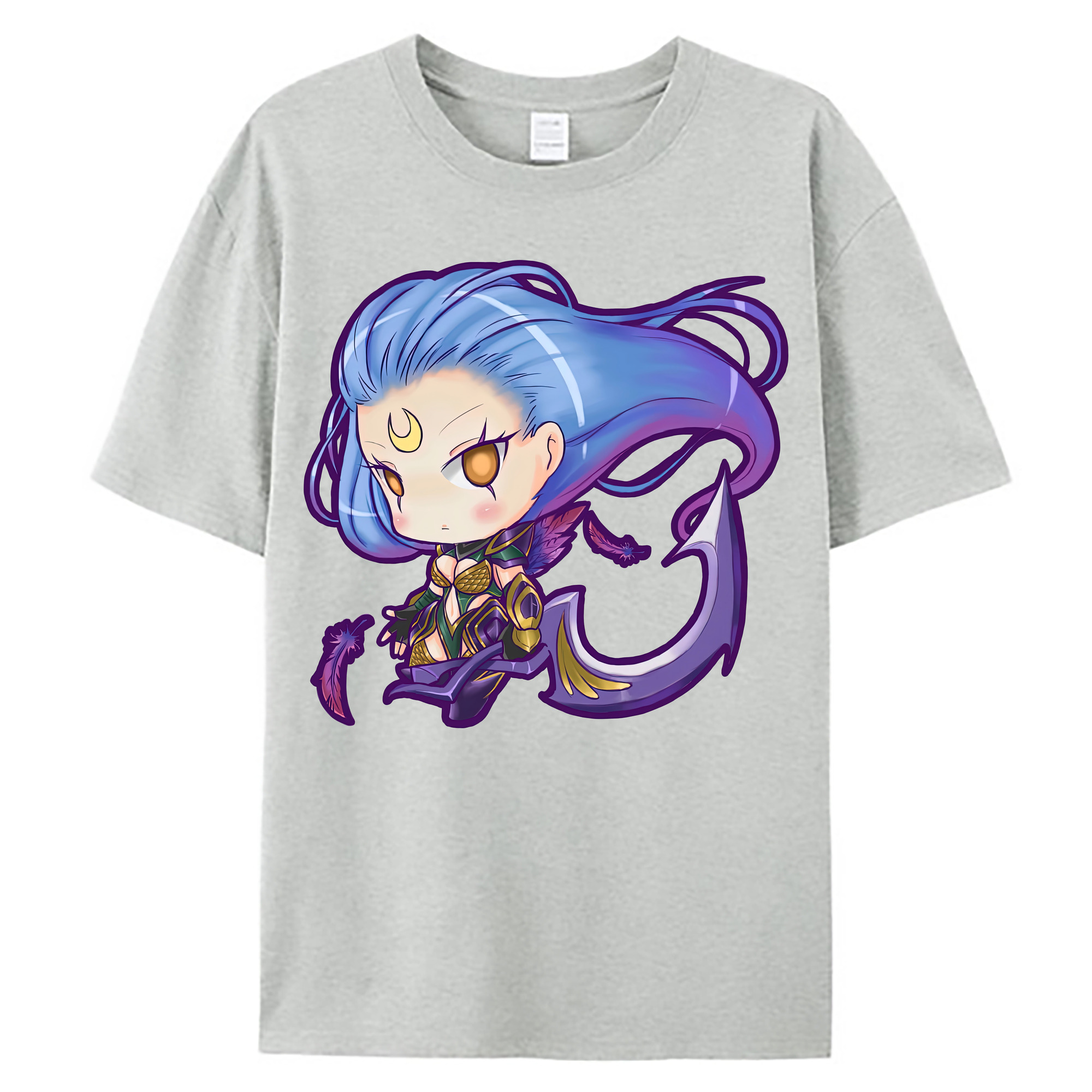（画像用） リーグ・オブ・レジェンド League of Legends LOL 綿100％ メンズ半袖Tシャツ｜肌触りやわらか＆通気性