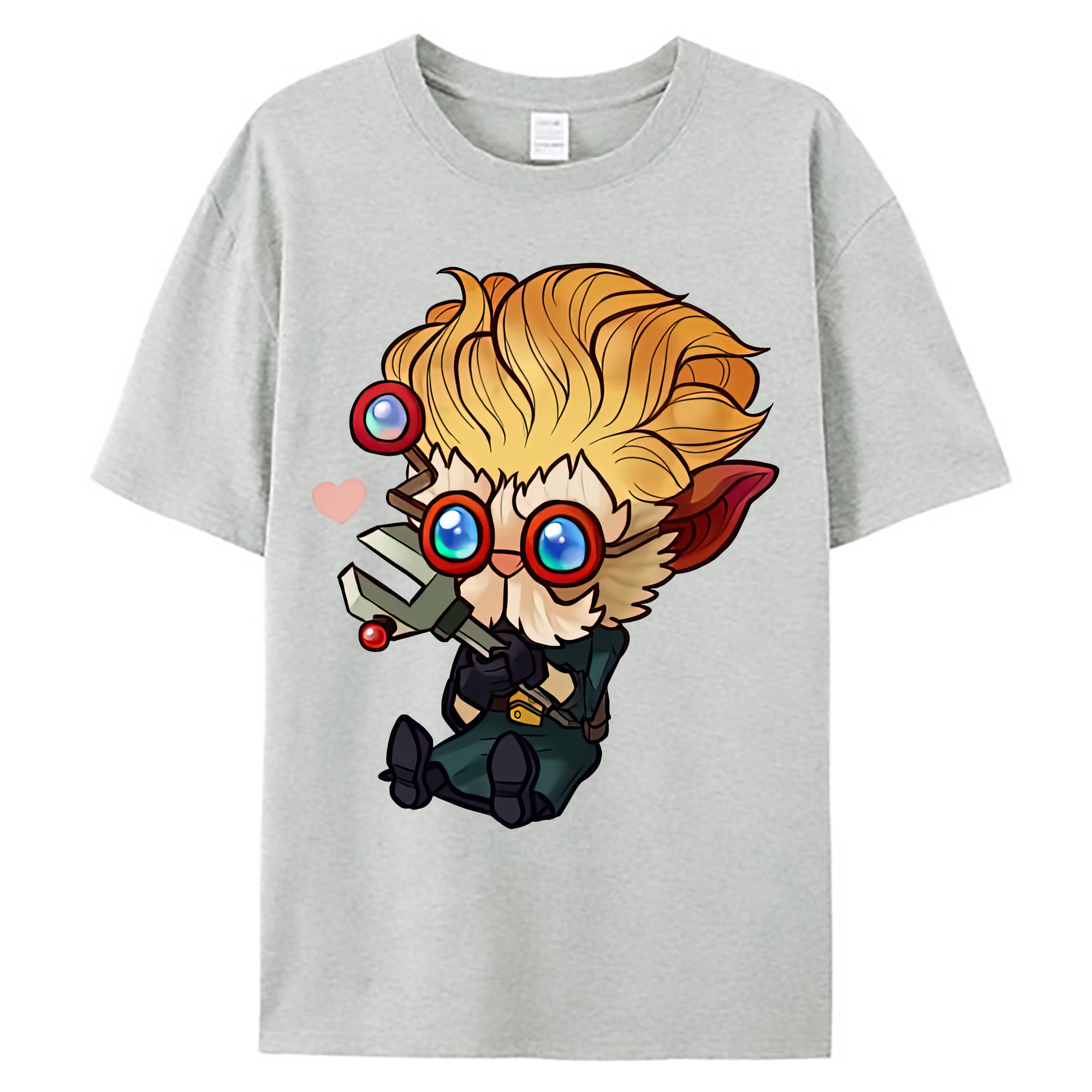 （画像用） リーグ・オブ・レジェンド League of Legends LOL 綿100％ メンズ半袖Tシャツ｜肌触りやわらか＆通気性