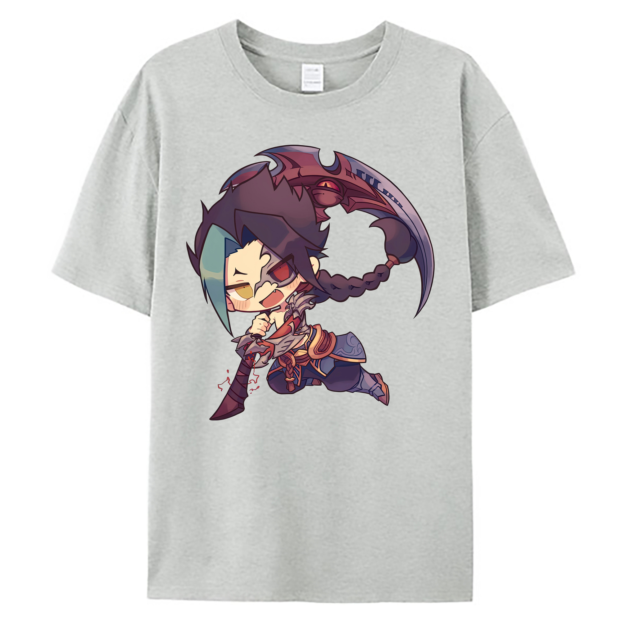 （画像用） リーグ・オブ・レジェンド League of Legends LOL 綿100％ メンズ半袖Tシャツ｜肌触りやわらか＆通気性