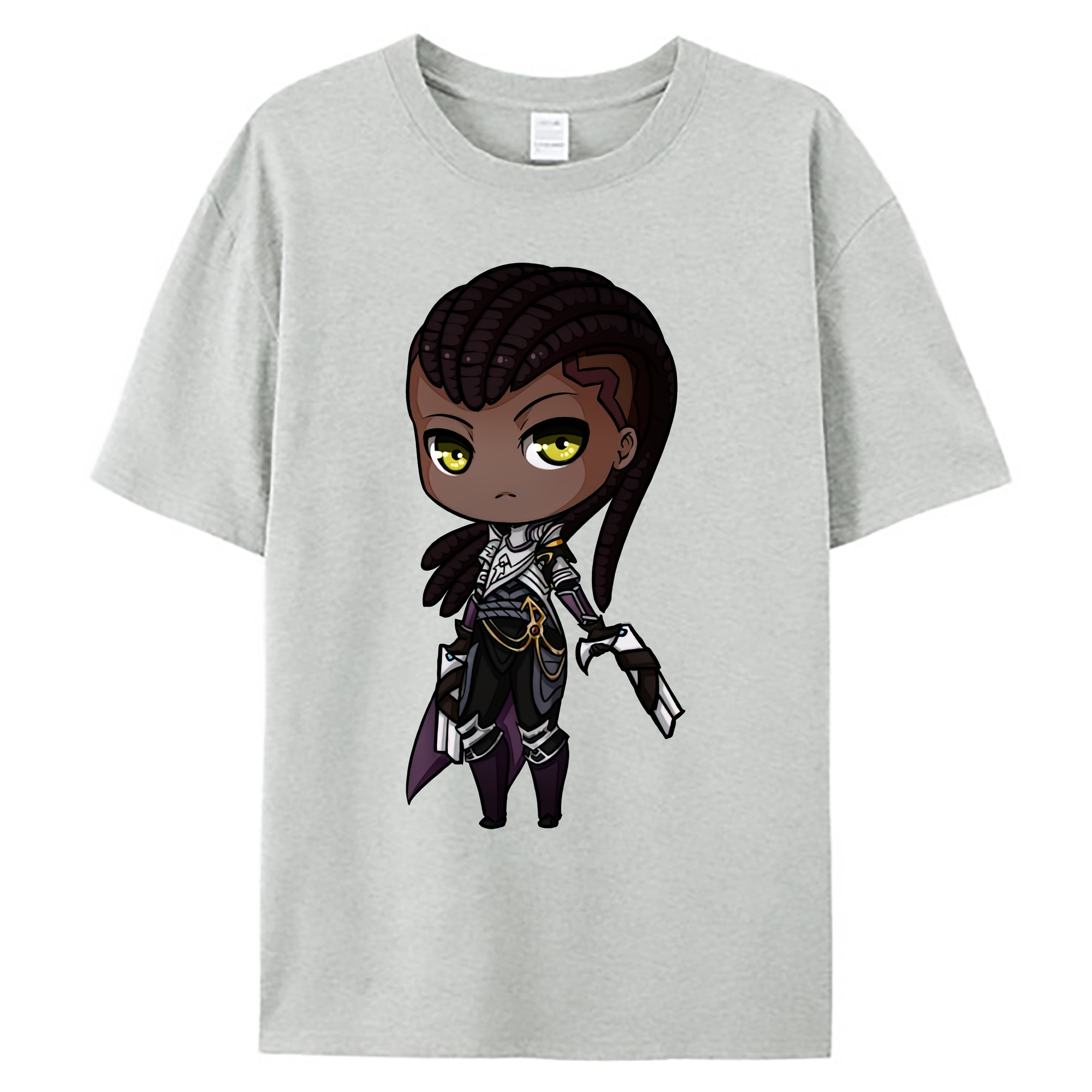 （画像用） リーグ・オブ・レジェンド League of Legends LOL 綿100％ メンズ半袖Tシャツ｜肌触りやわらか＆通気性
