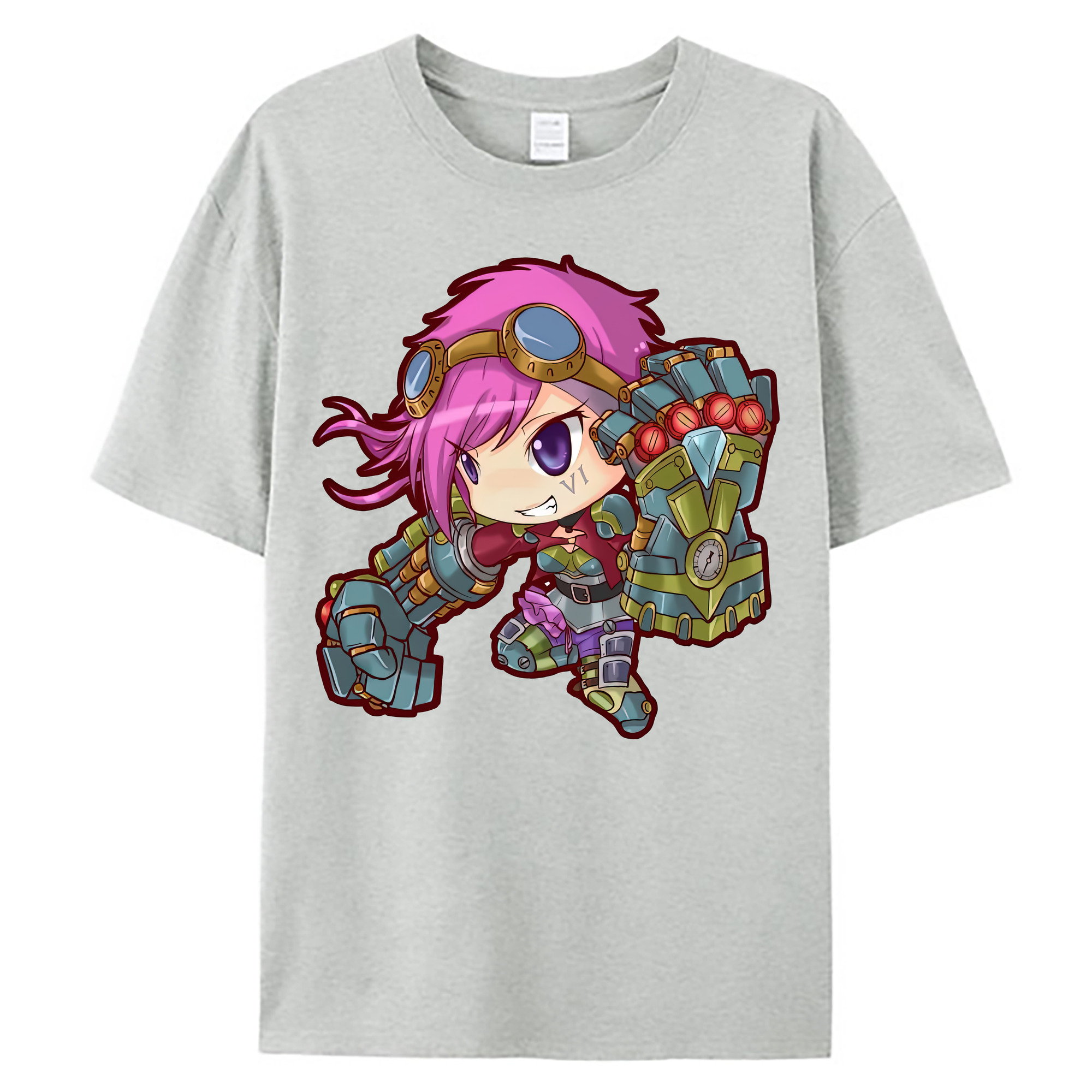 （画像用） リーグ・オブ・レジェンド League of Legends LOL 綿100％ メンズ半袖Tシャツ｜肌触りやわらか＆通気性