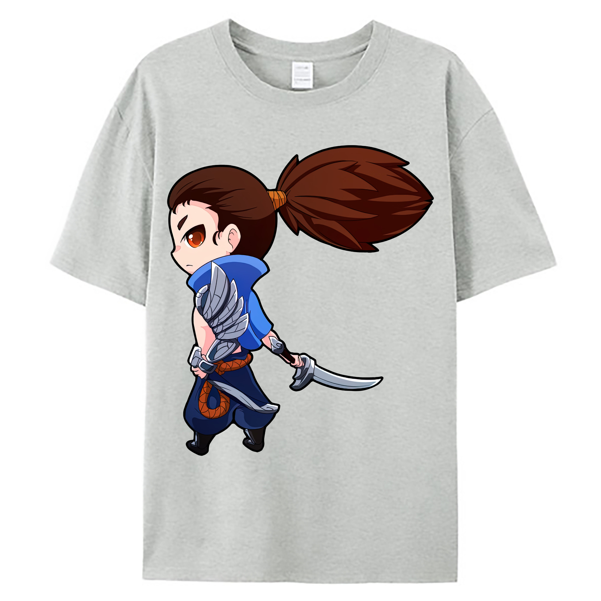 （画像用） リーグ・オブ・レジェンド League of Legends LOL 綿100％ メンズ半袖Tシャツ｜肌触りやわらか＆通気性