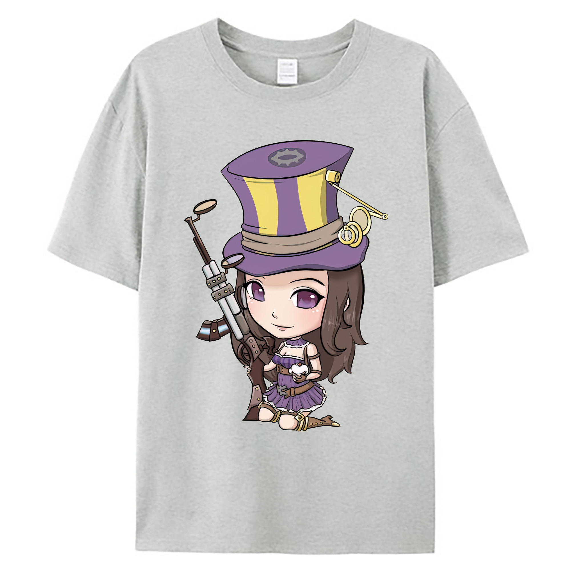 （画像用） リーグ・オブ・レジェンド League of Legends LOL 綿100％ メンズ半袖Tシャツ｜肌触りやわらか＆通気性