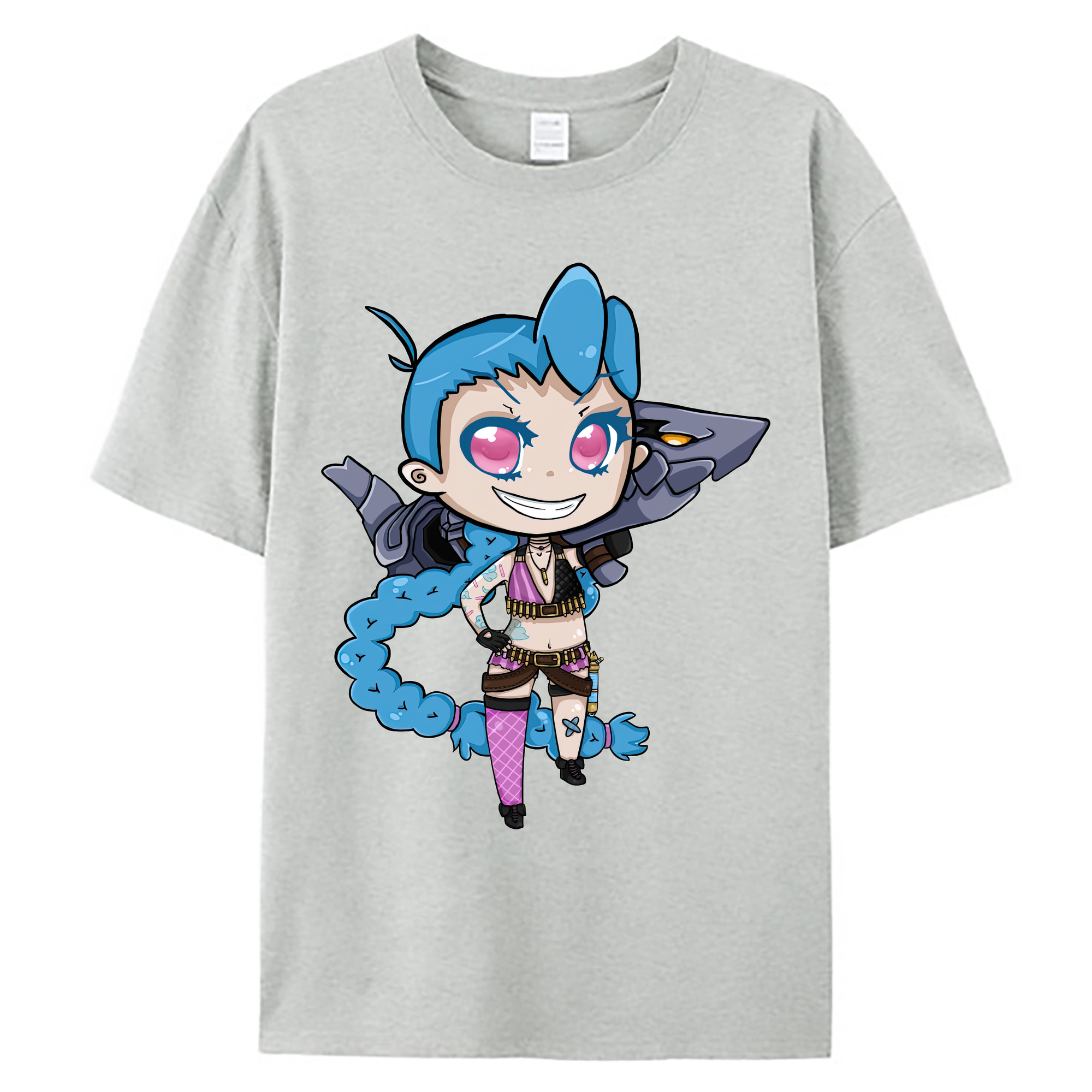 （画像用） リーグ・オブ・レジェンド League of Legends LOL 綿100％ メンズ半袖Tシャツ｜肌触りやわらか＆通気性