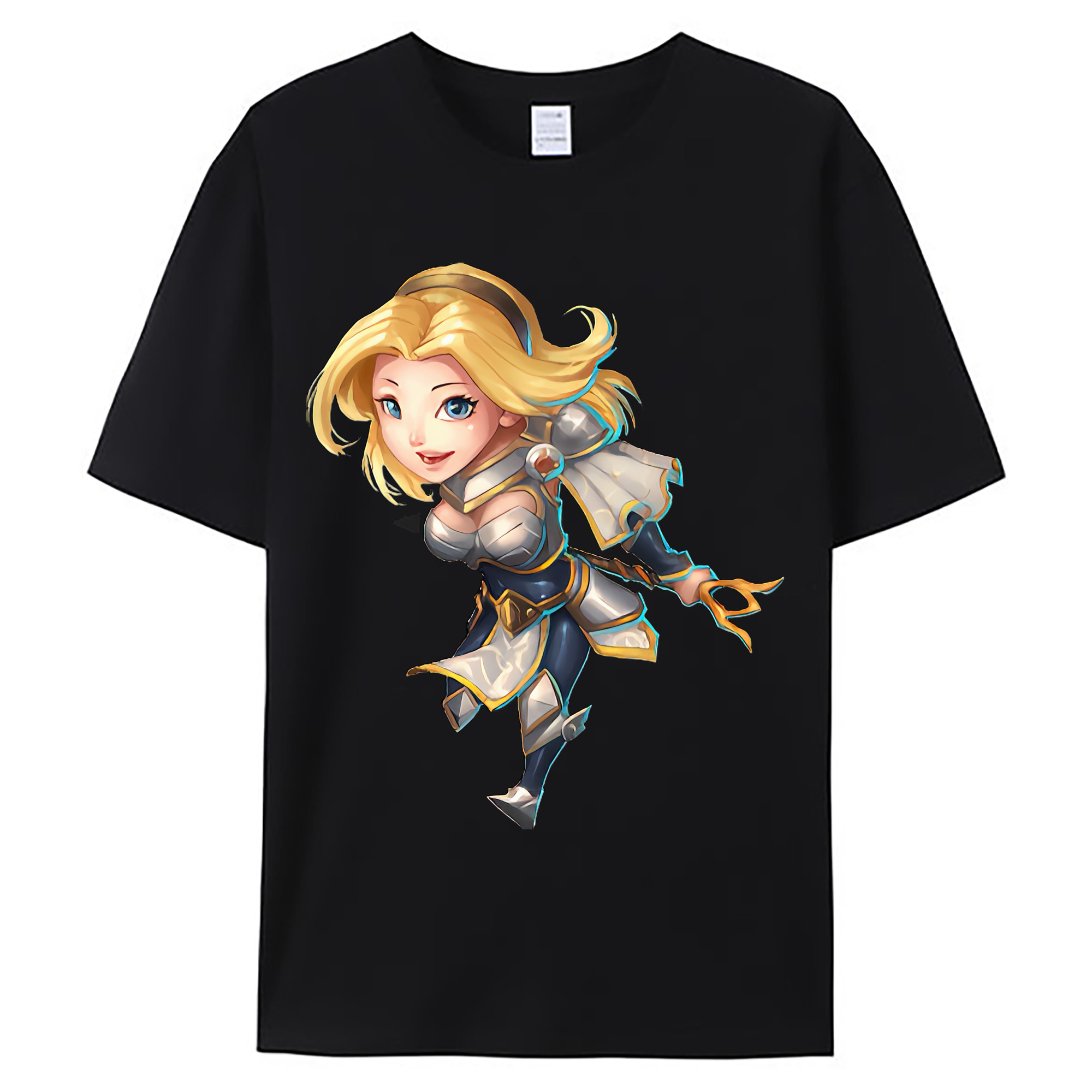 （画像用） リーグ・オブ・レジェンド League of Legends LOL 綿100％ メンズ半袖Tシャツ｜肌触りやわらか＆通気性