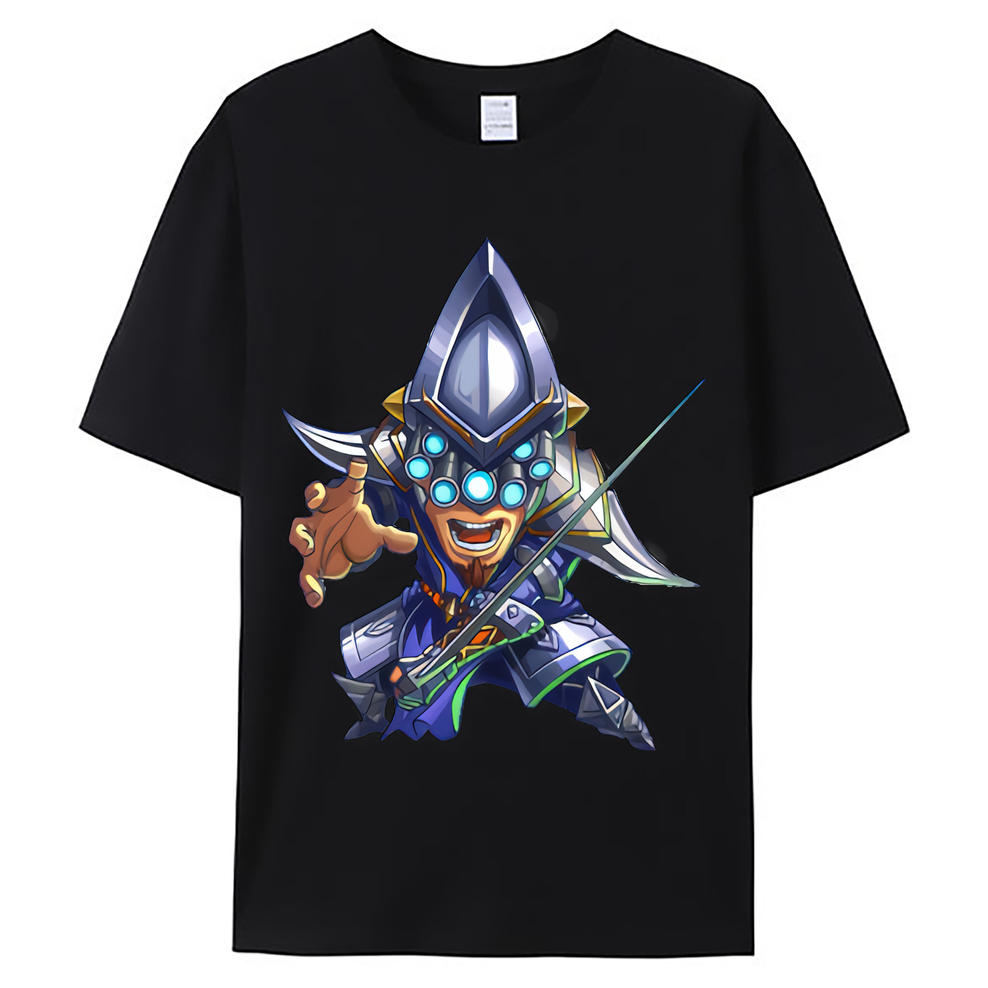 （画像用） リーグ・オブ・レジェンド League of Legends LOL 綿100％ メンズ半袖Tシャツ｜肌触りやわらか＆通気性