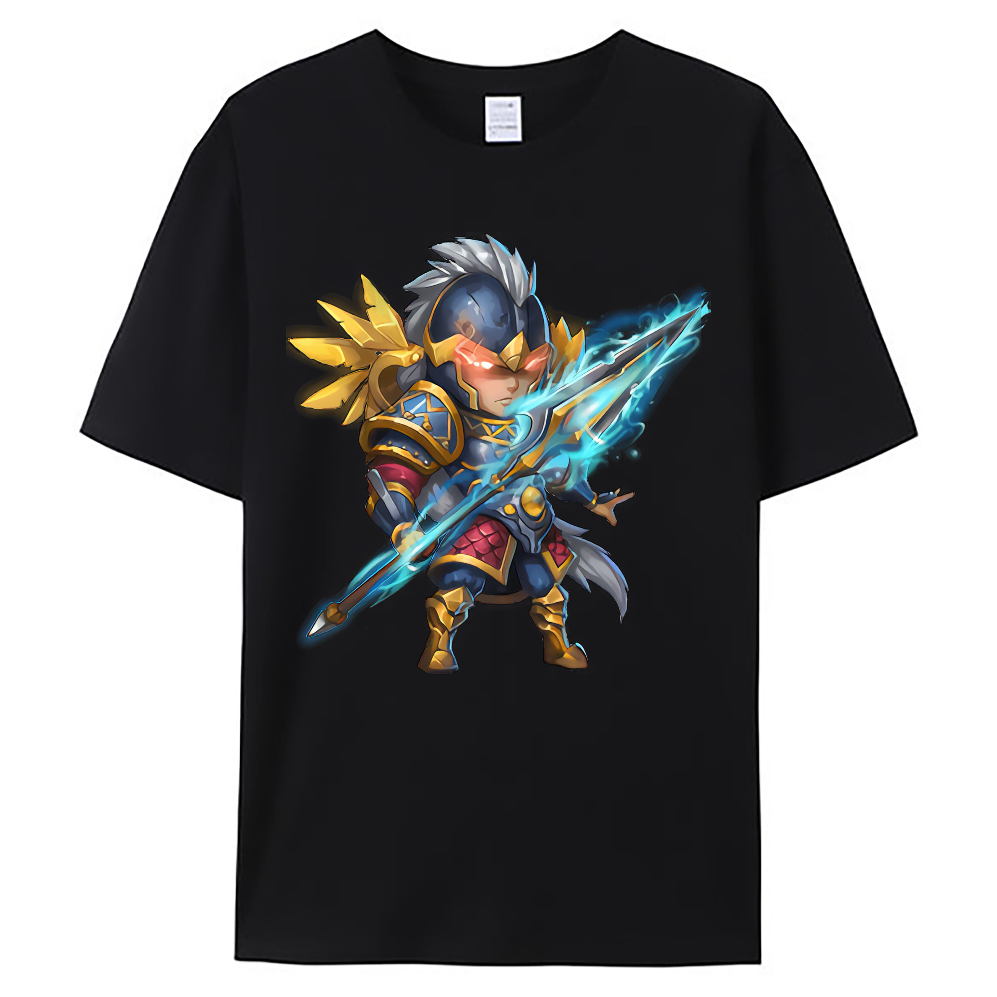 （画像用） リーグ・オブ・レジェンド League of Legends LOL 綿100％ メンズ半袖Tシャツ｜肌触りやわらか＆通気性
