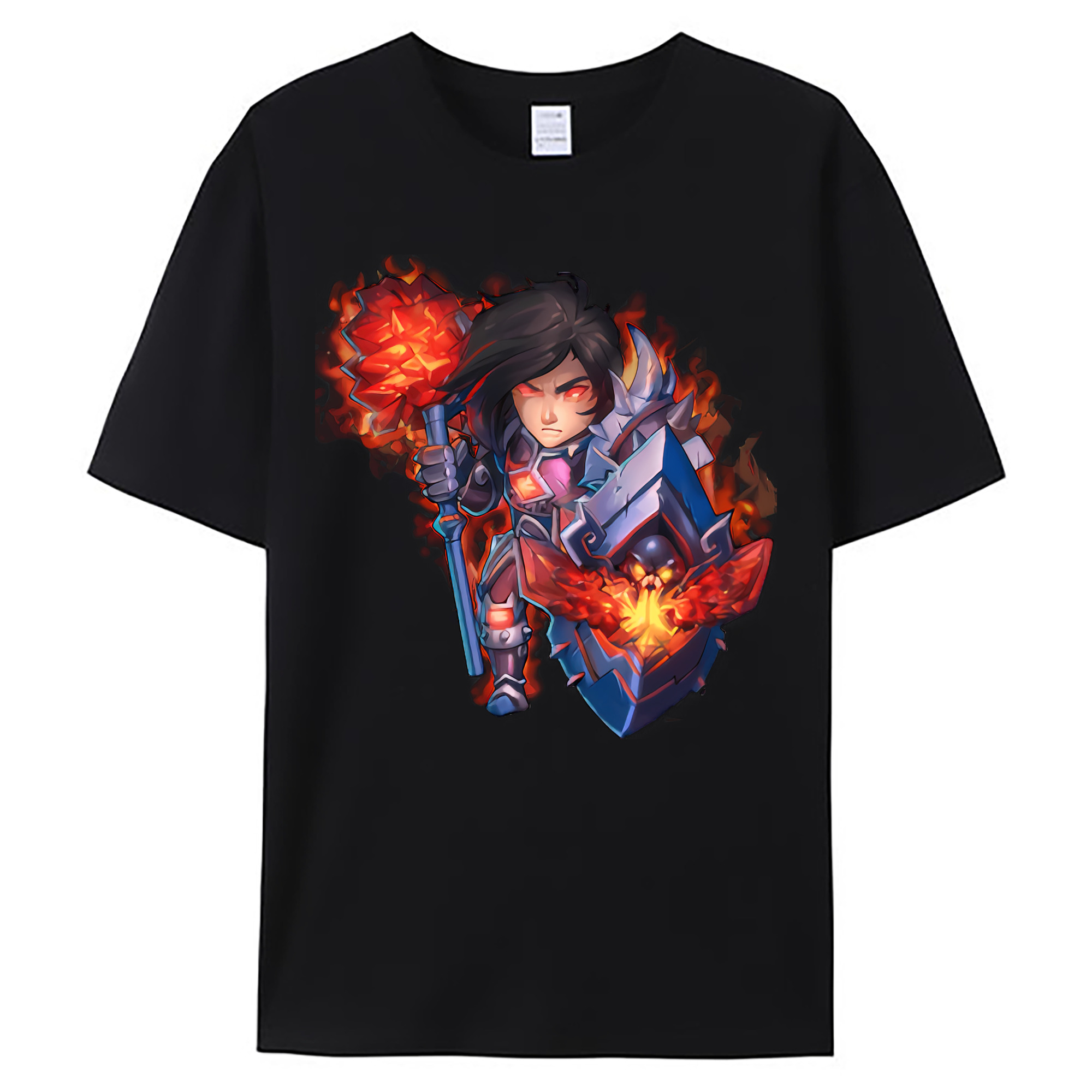 （画像用） リーグ・オブ・レジェンド League of Legends LOL 綿100％ メンズ半袖Tシャツ｜肌触りやわらか＆通気性