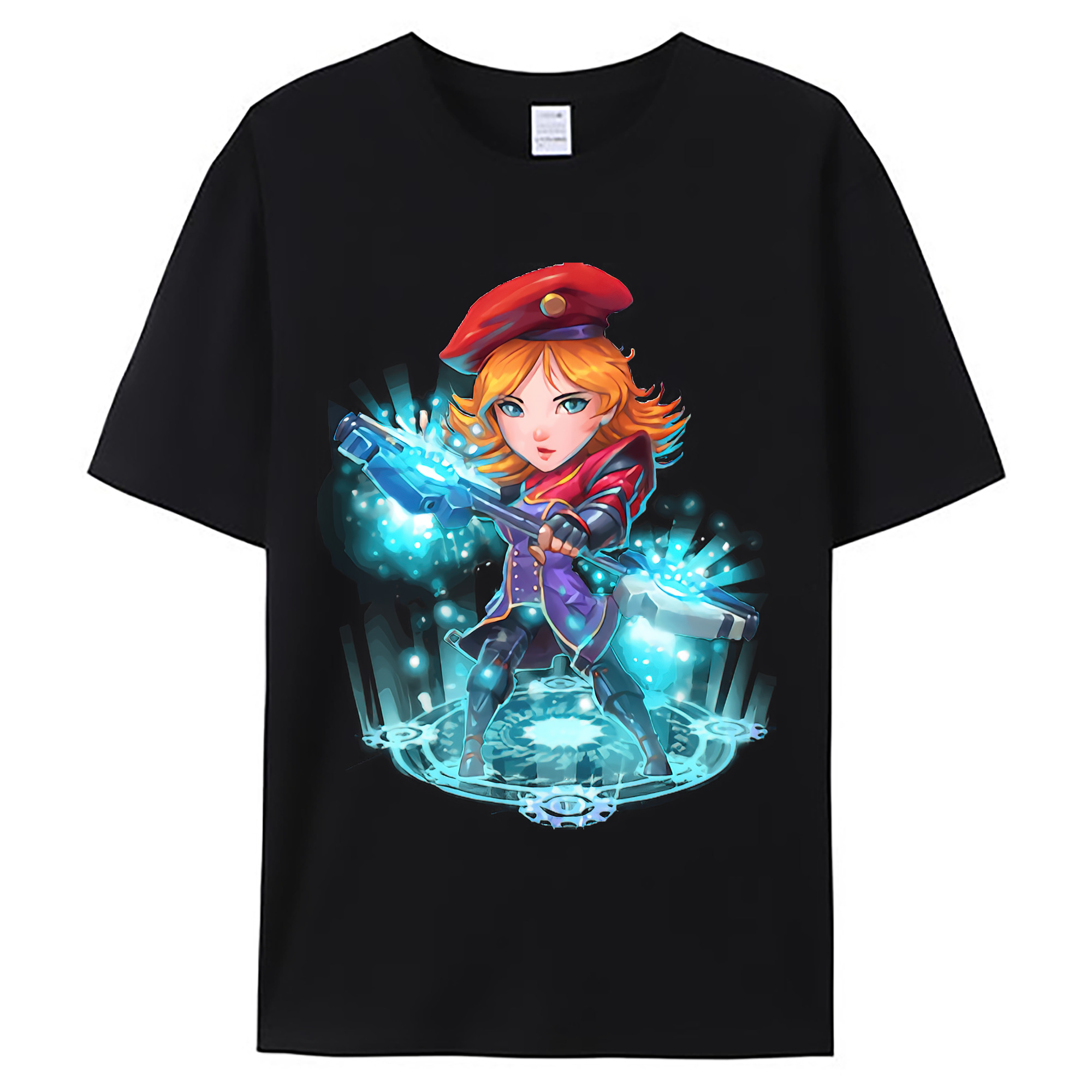 （画像用） リーグ・オブ・レジェンド League of Legends LOL 綿100％ メンズ半袖Tシャツ｜肌触りやわらか＆通気性