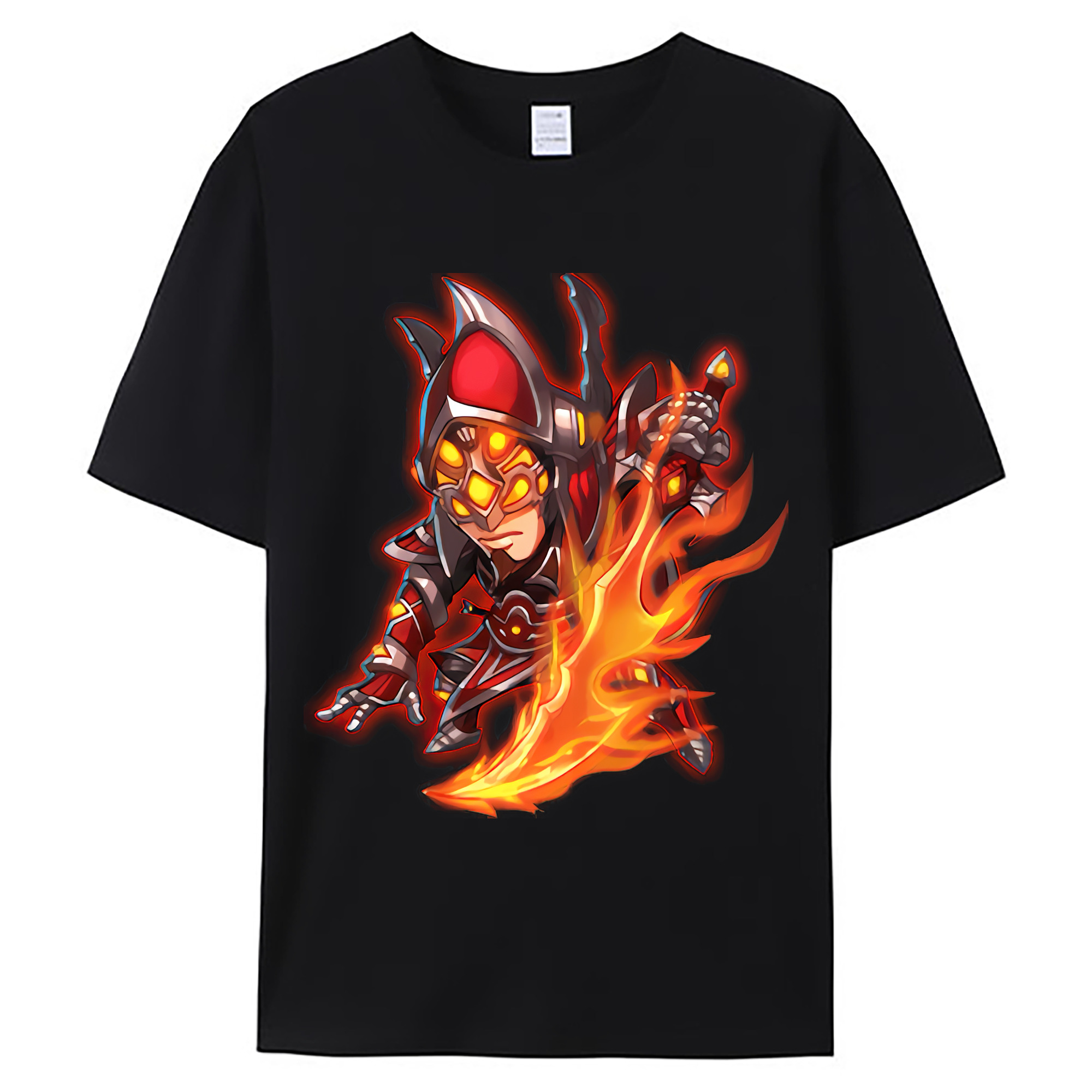 （画像用） リーグ・オブ・レジェンド League of Legends LOL 綿100％ メンズ半袖Tシャツ｜肌触りやわらか＆通気性