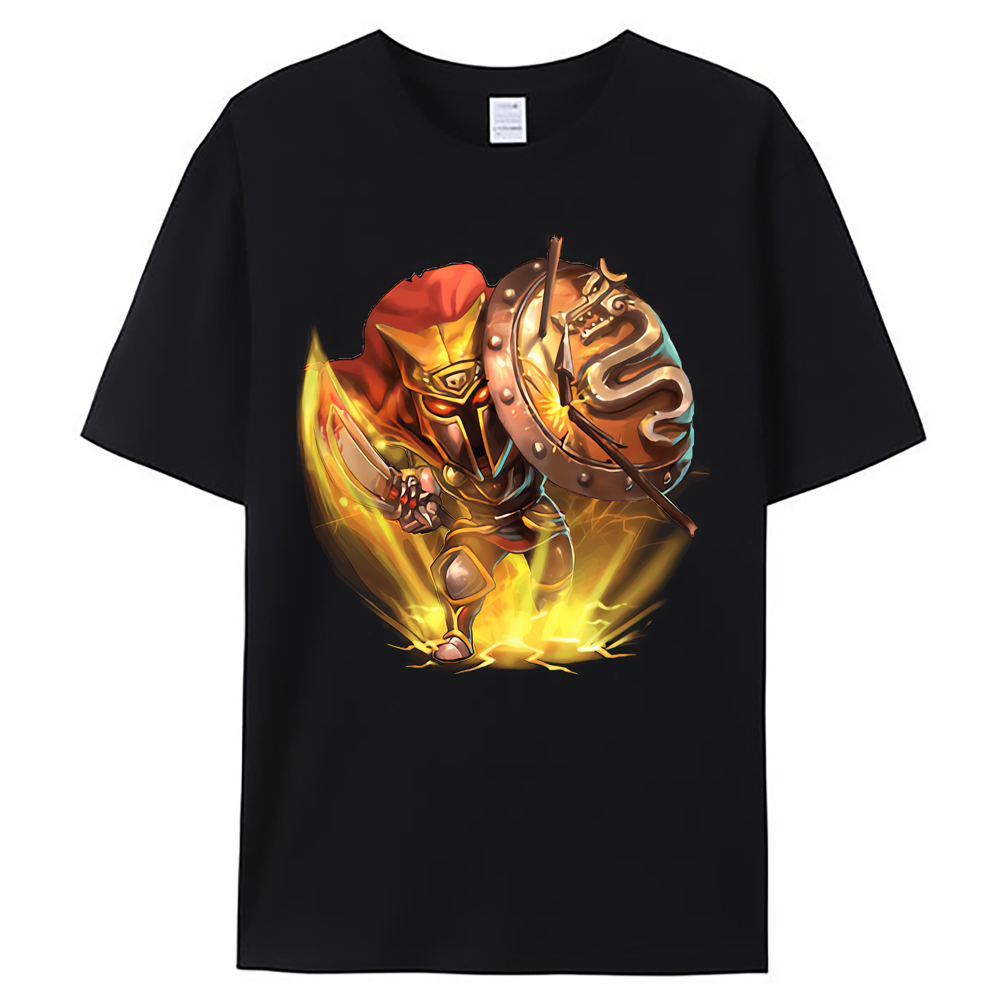 （画像用） リーグ・オブ・レジェンド League of Legends LOL 綿100％ メンズ半袖Tシャツ｜肌触りやわらか＆通気性
