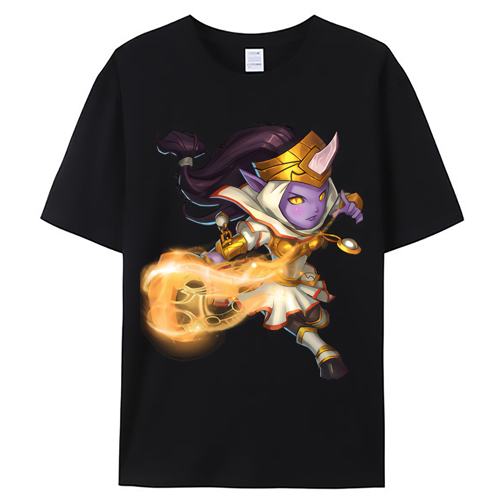 （画像用） リーグ・オブ・レジェンド League of Legends LOL 綿100％ メンズ半袖Tシャツ｜肌触りやわらか＆通気性