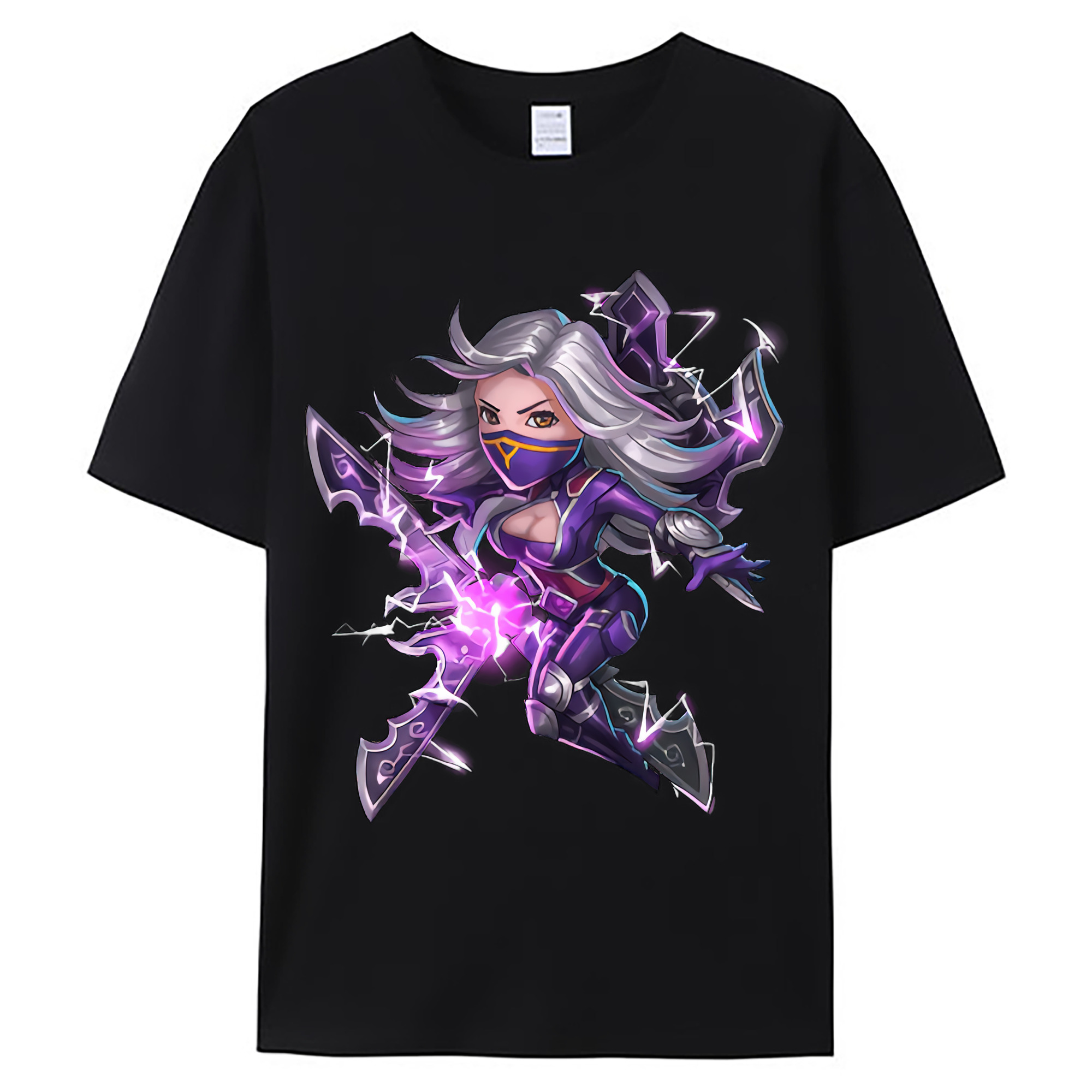 （画像用） リーグ・オブ・レジェンド League of Legends LOL 綿100％ メンズ半袖Tシャツ｜肌触りやわらか＆通気性