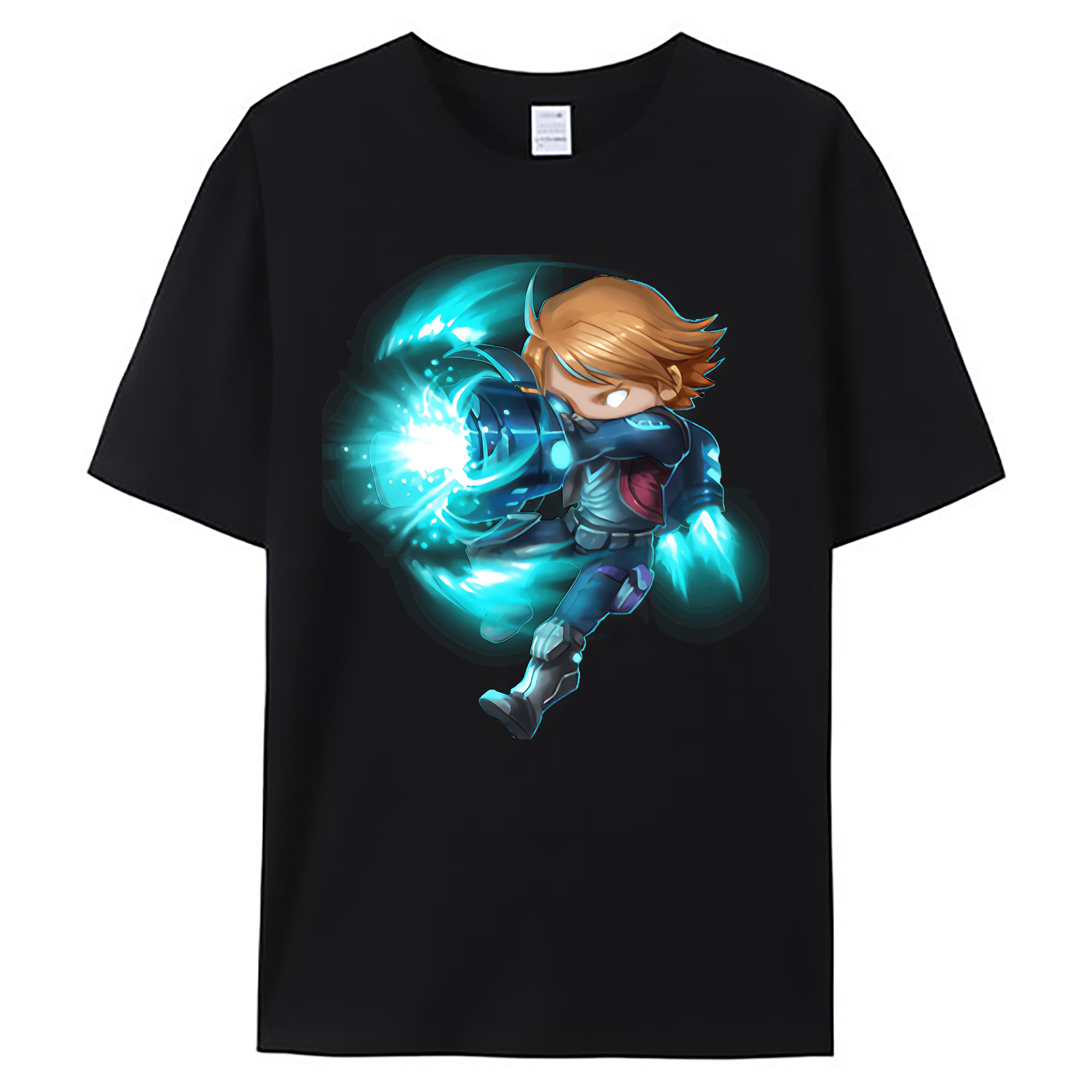 （画像用） リーグ・オブ・レジェンド League of Legends LOL 綿100％ メンズ半袖Tシャツ｜肌触りやわらか＆通気性