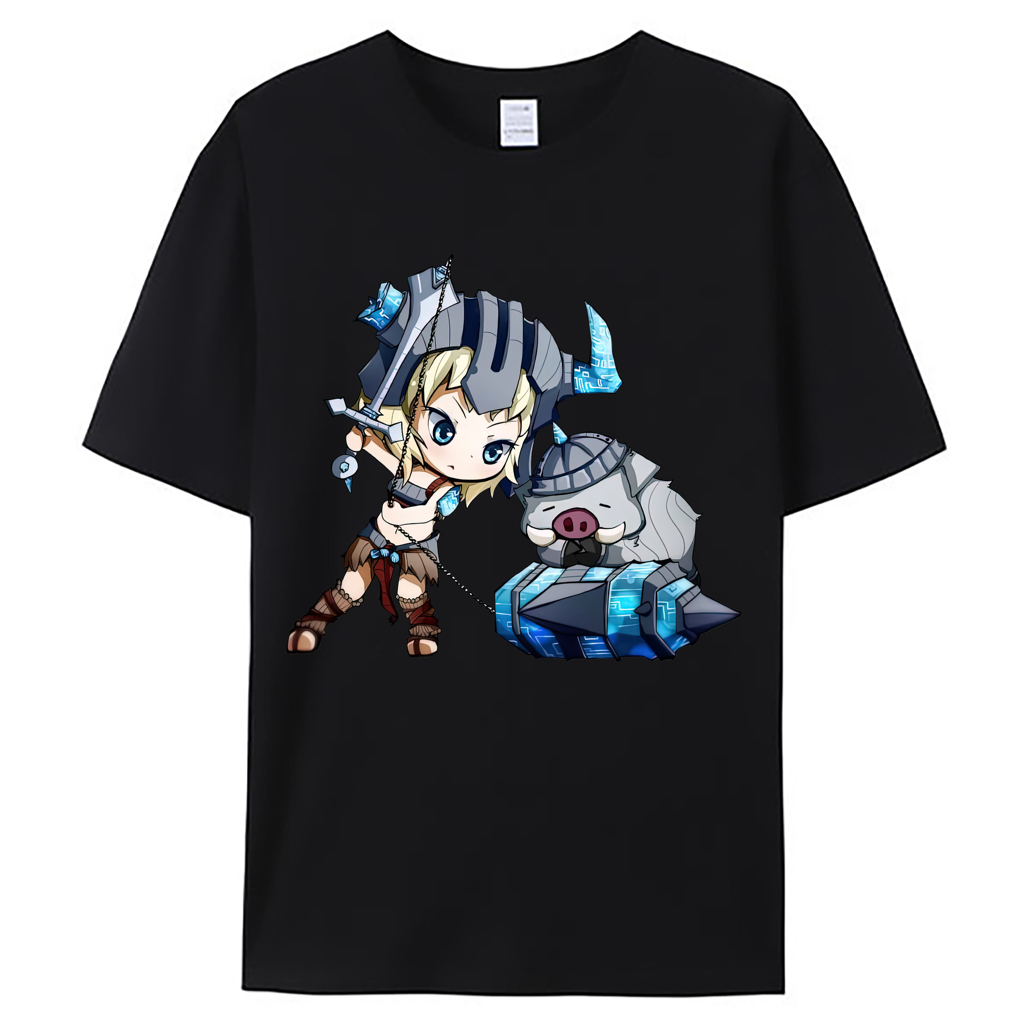 （画像用） リーグ・オブ・レジェンド League of Legends LOL 綿100％ メンズ半袖Tシャツ｜肌触りやわらか＆通気性