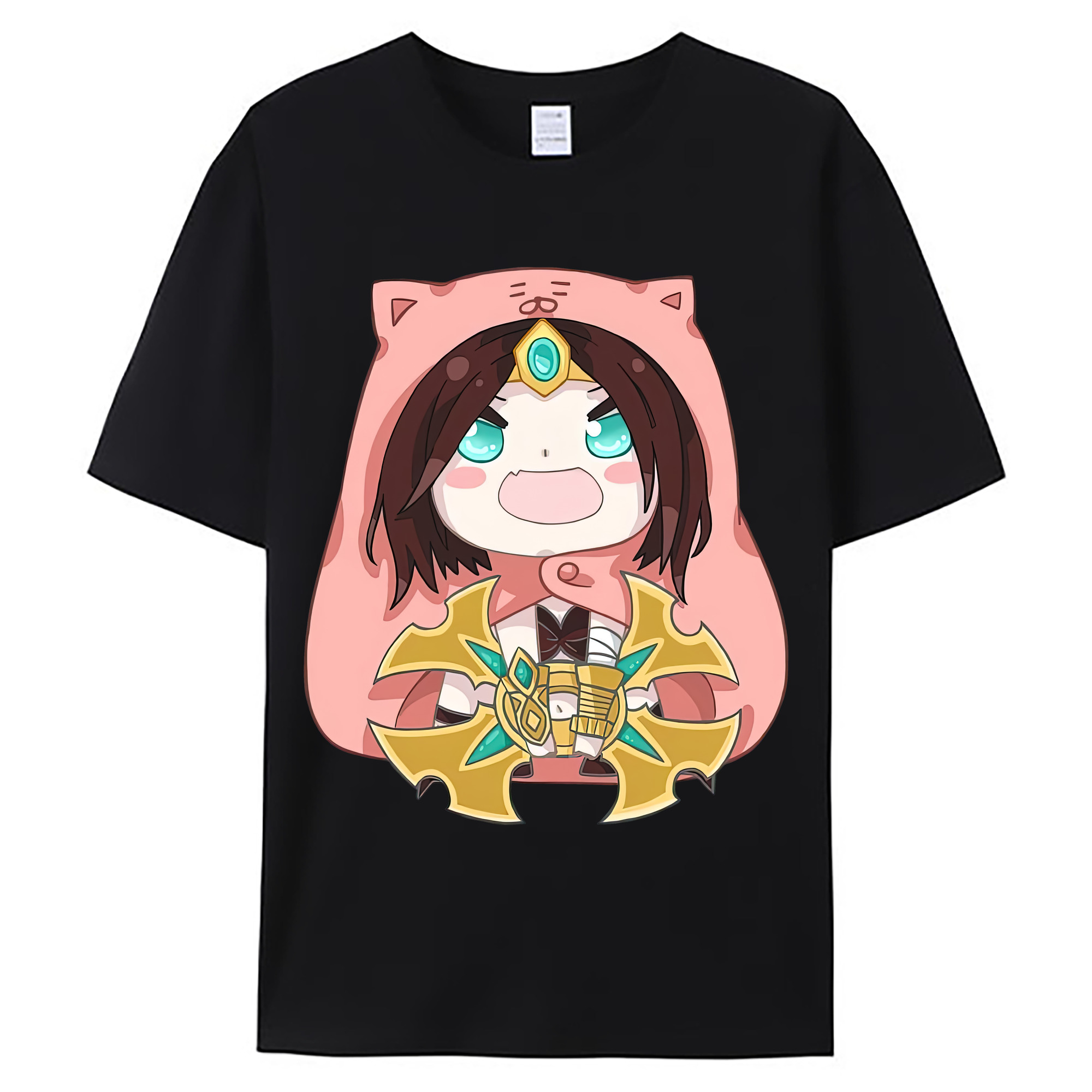 （画像用） リーグ・オブ・レジェンド League of Legends LOL 綿100％ メンズ半袖Tシャツ｜肌触りやわらか＆通気性