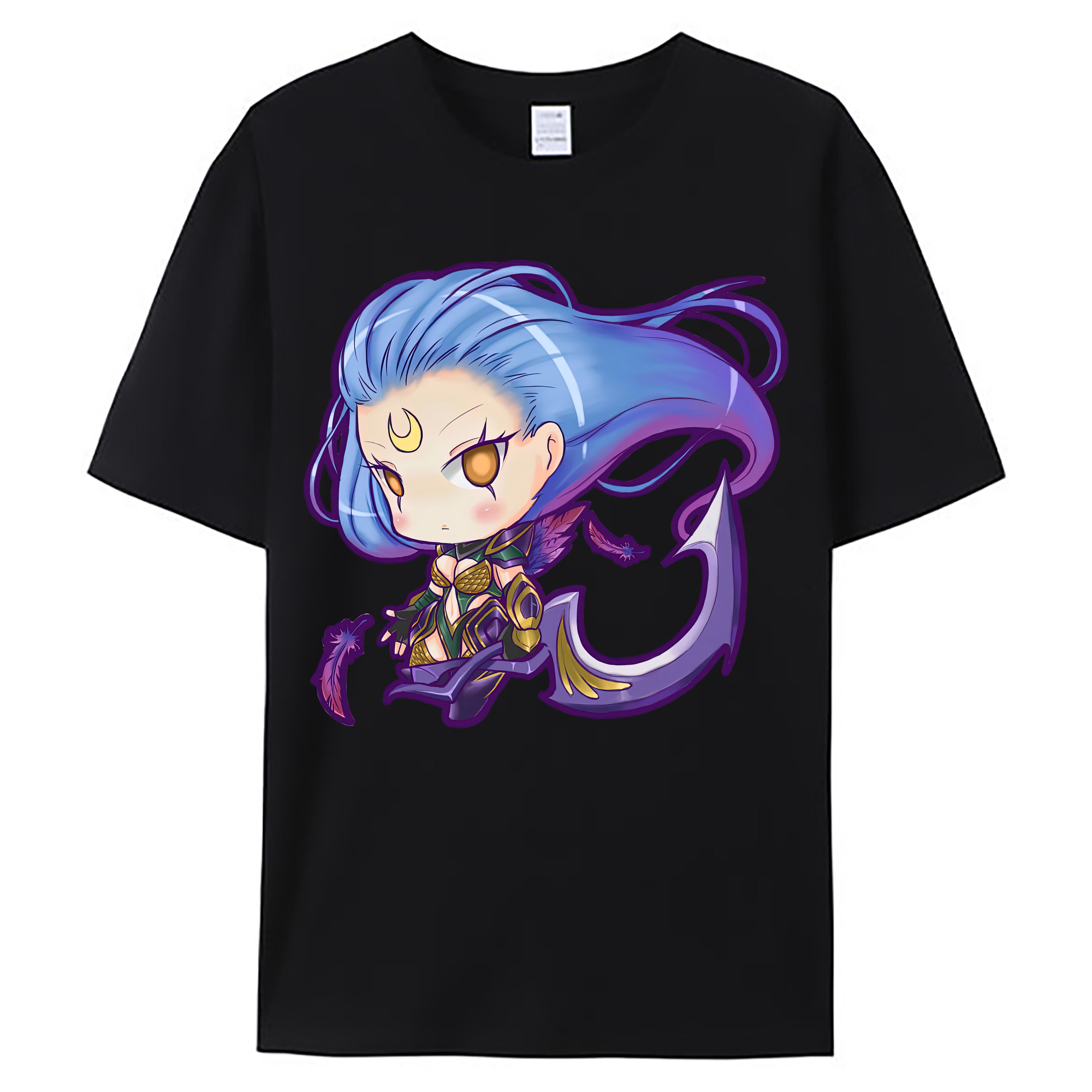 （画像用） リーグ・オブ・レジェンド League of Legends LOL 綿100％ メンズ半袖Tシャツ｜肌触りやわらか＆通気性