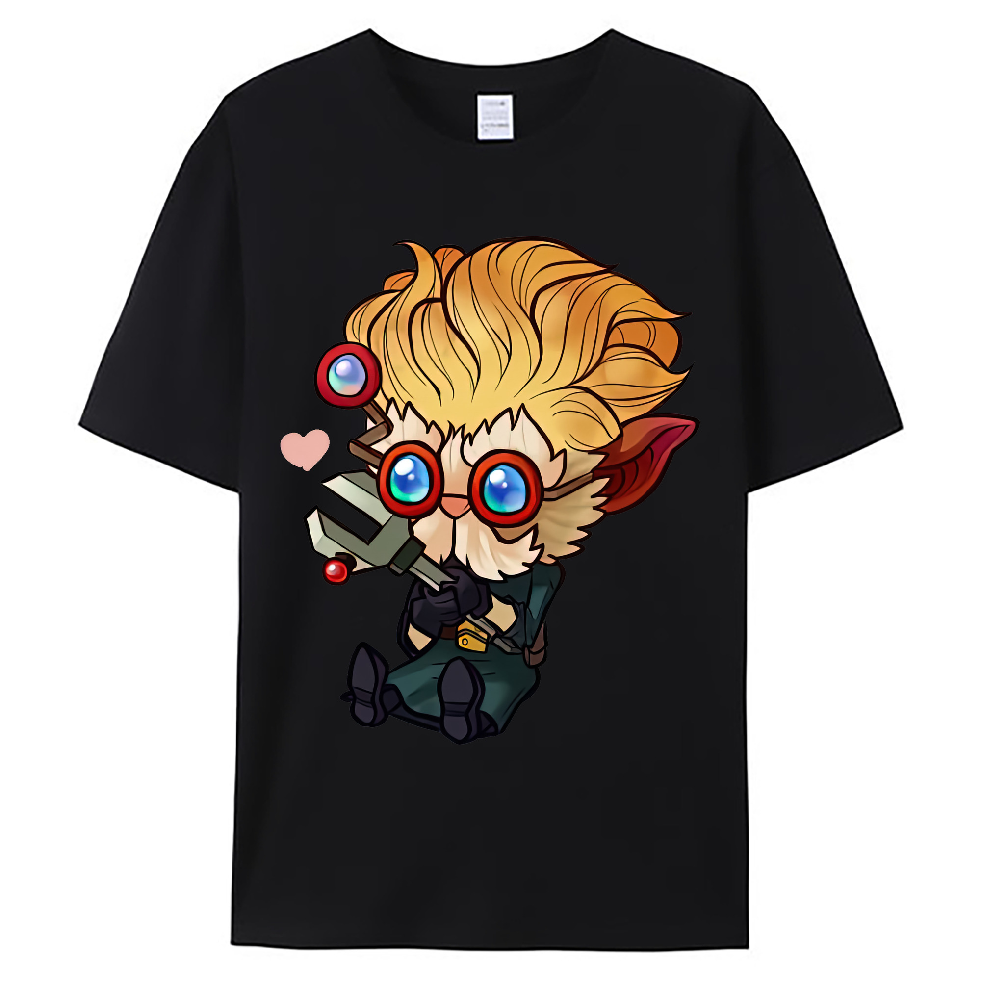 （画像用） リーグ・オブ・レジェンド League of Legends LOL 綿100％ メンズ半袖Tシャツ｜肌触りやわらか＆通気性