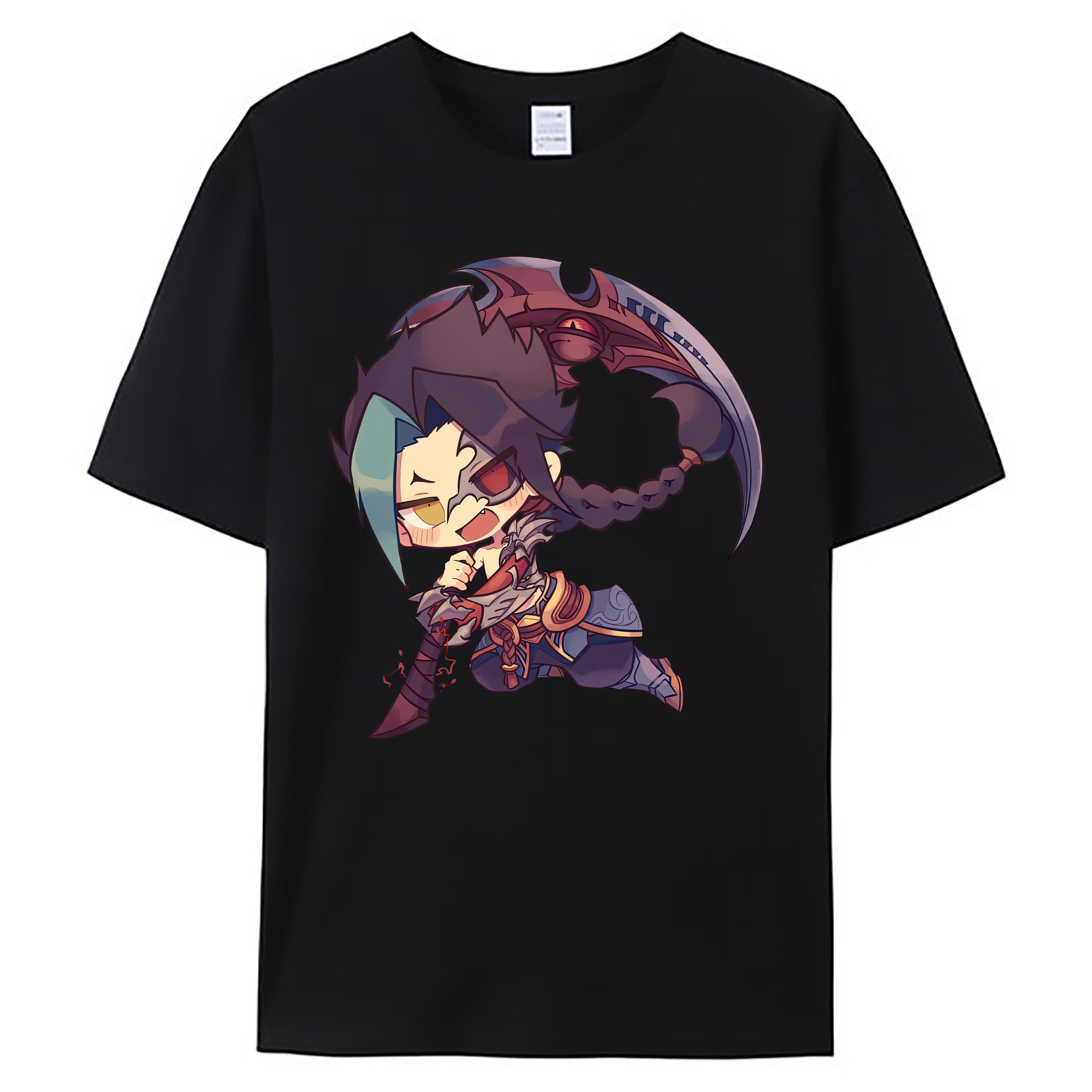 （画像用） リーグ・オブ・レジェンド League of Legends LOL 綿100％ メンズ半袖Tシャツ｜肌触りやわらか＆通気性
