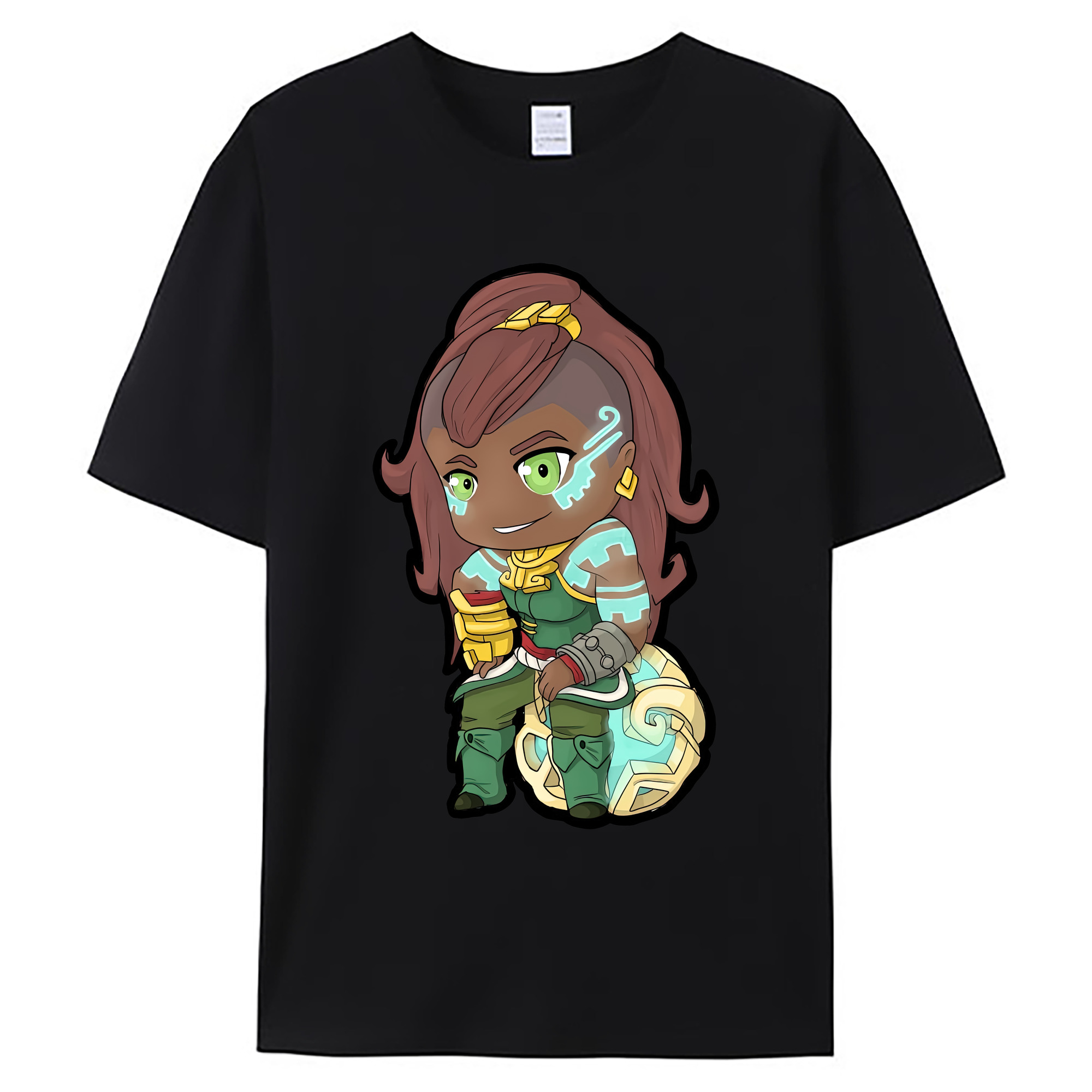 （画像用） リーグ・オブ・レジェンド League of Legends LOL 綿100％ メンズ半袖Tシャツ｜肌触りやわらか＆通気性