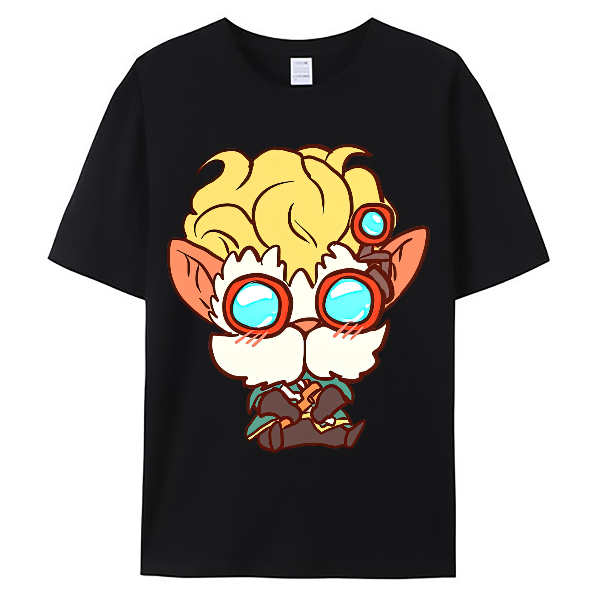 （画像用） リーグ・オブ・レジェンド League of Legends LOL 綿100％ メンズ半袖Tシャツ｜肌触りやわらか＆通気性